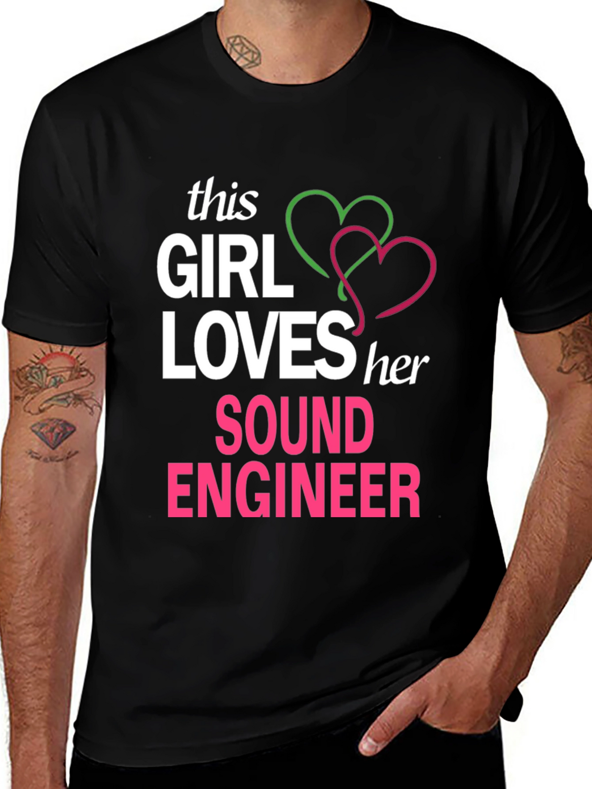 This Girl Loves Her Sound Engineer T-Shirt
