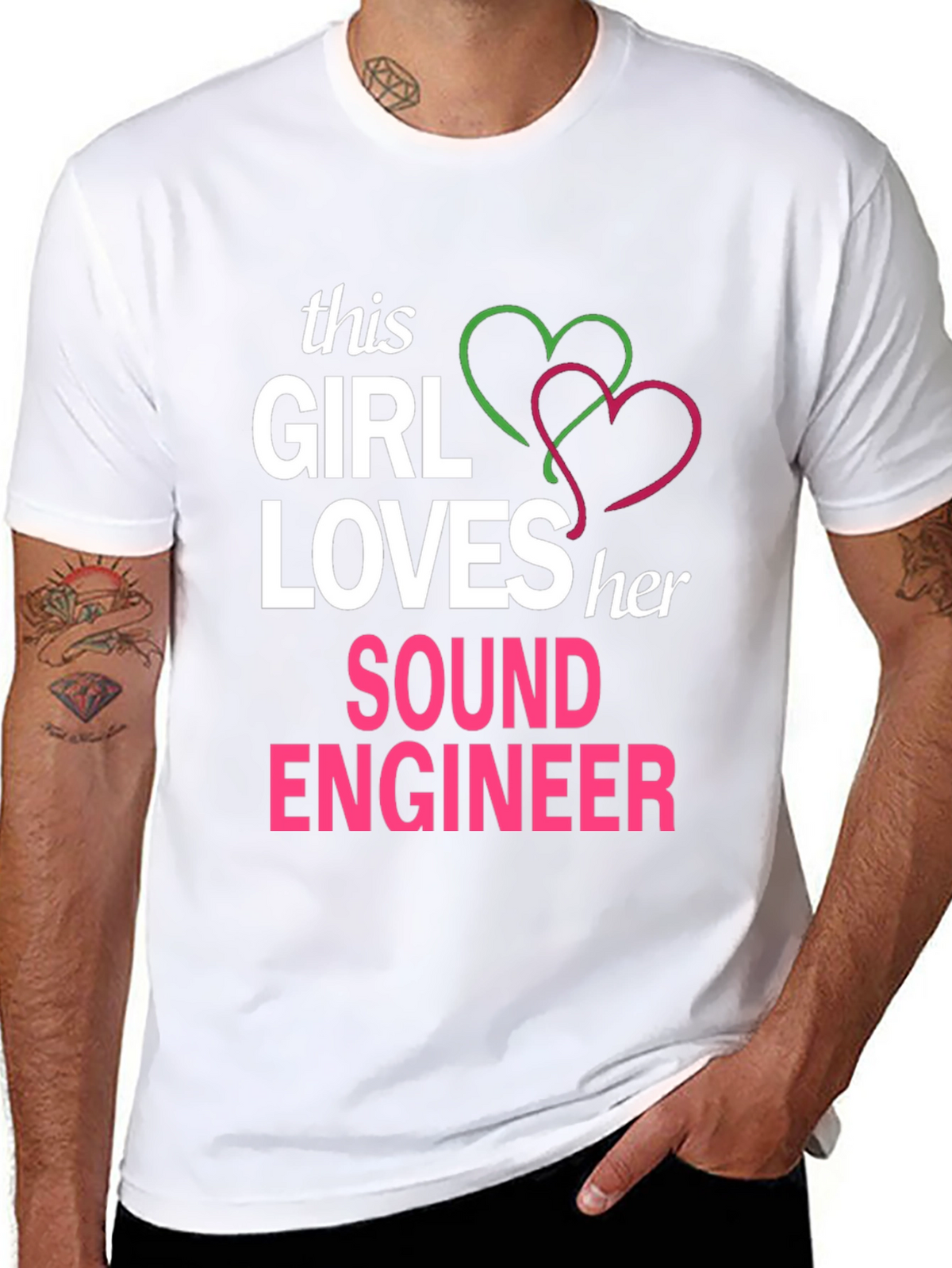 This Girl Loves Her Sound Engineer T-Shirt