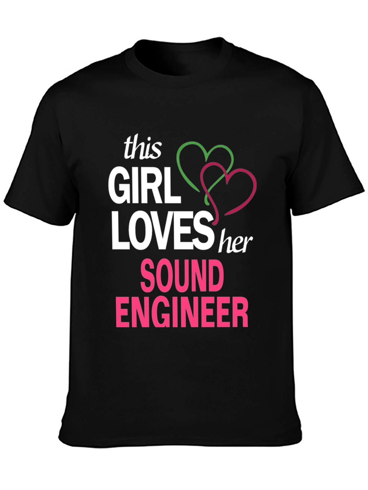 This Girl Loves Her Sound Engineer T-Shirt