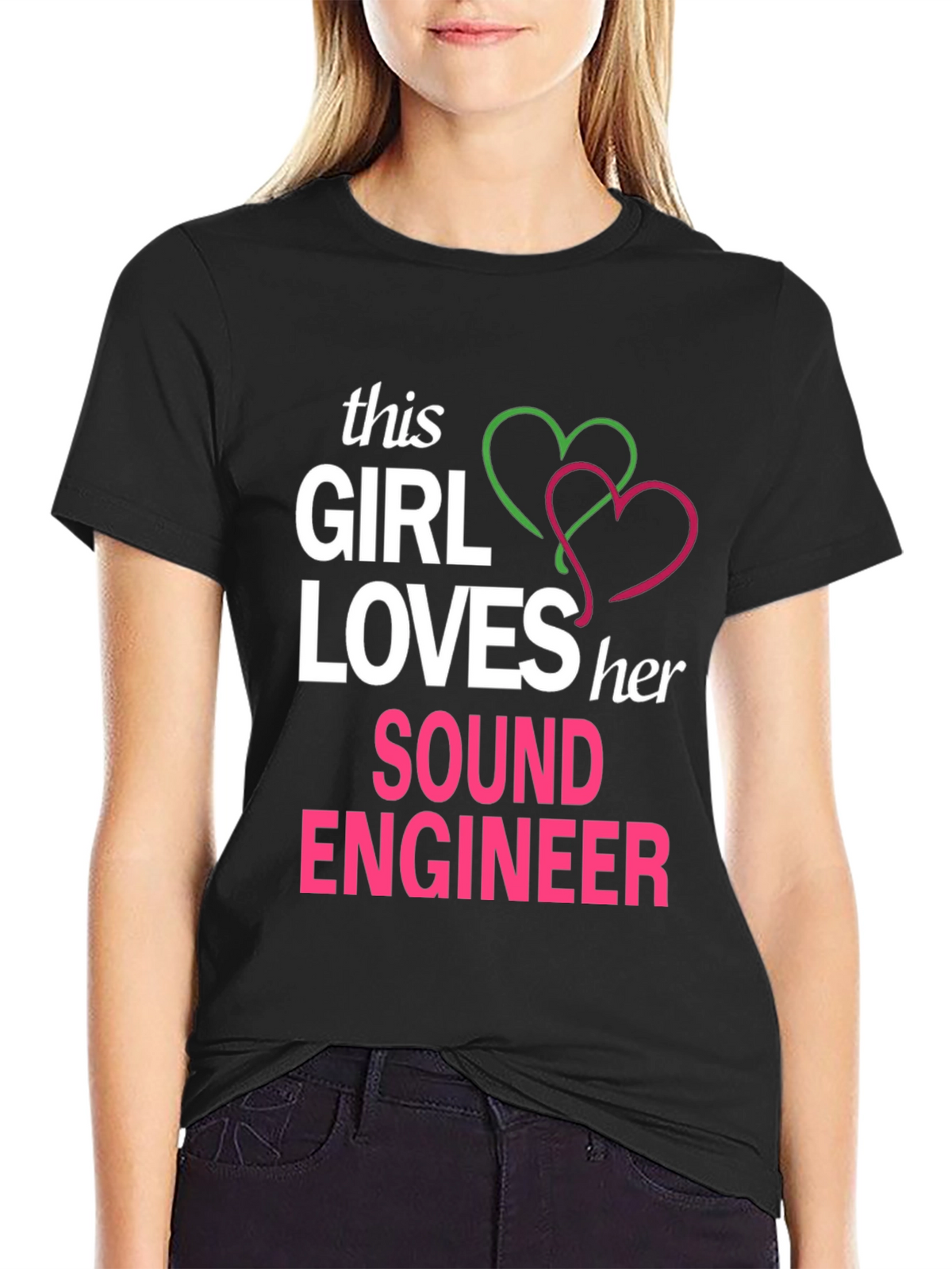 This Girl Loves Her Sound Engineer T-Shirt