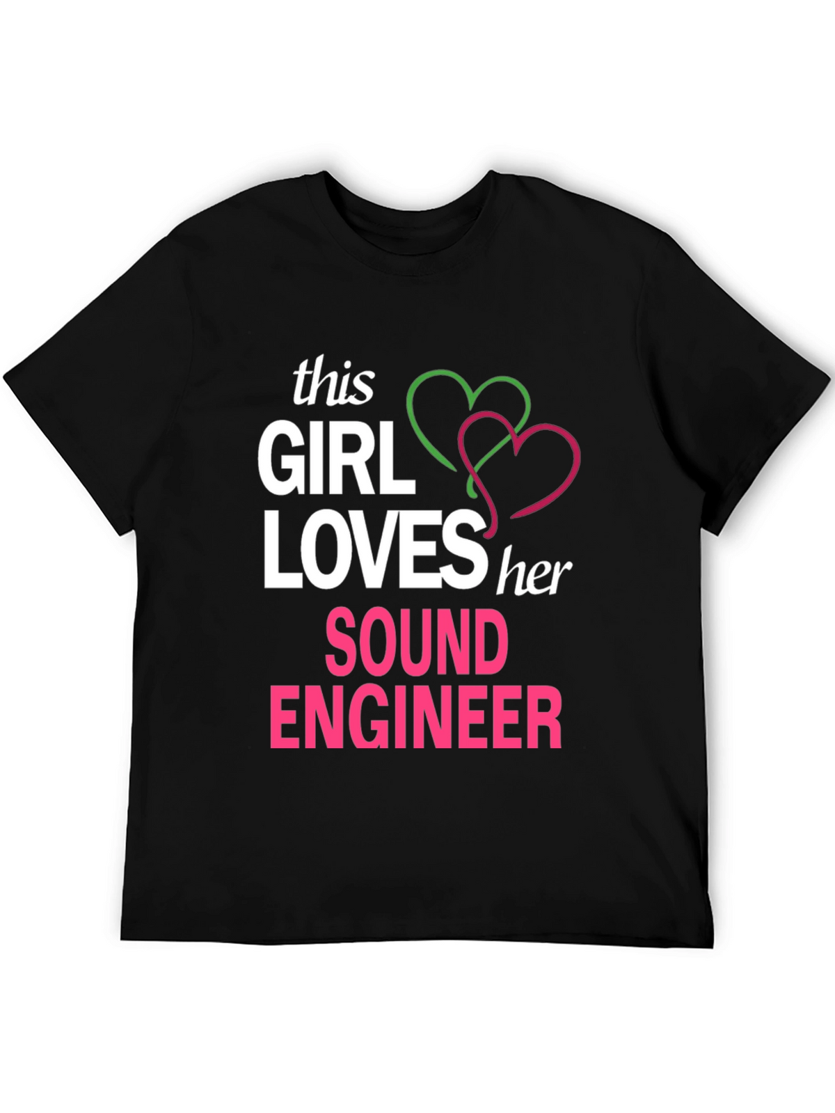 This Girl Loves Her Sound Engineer T-Shirt