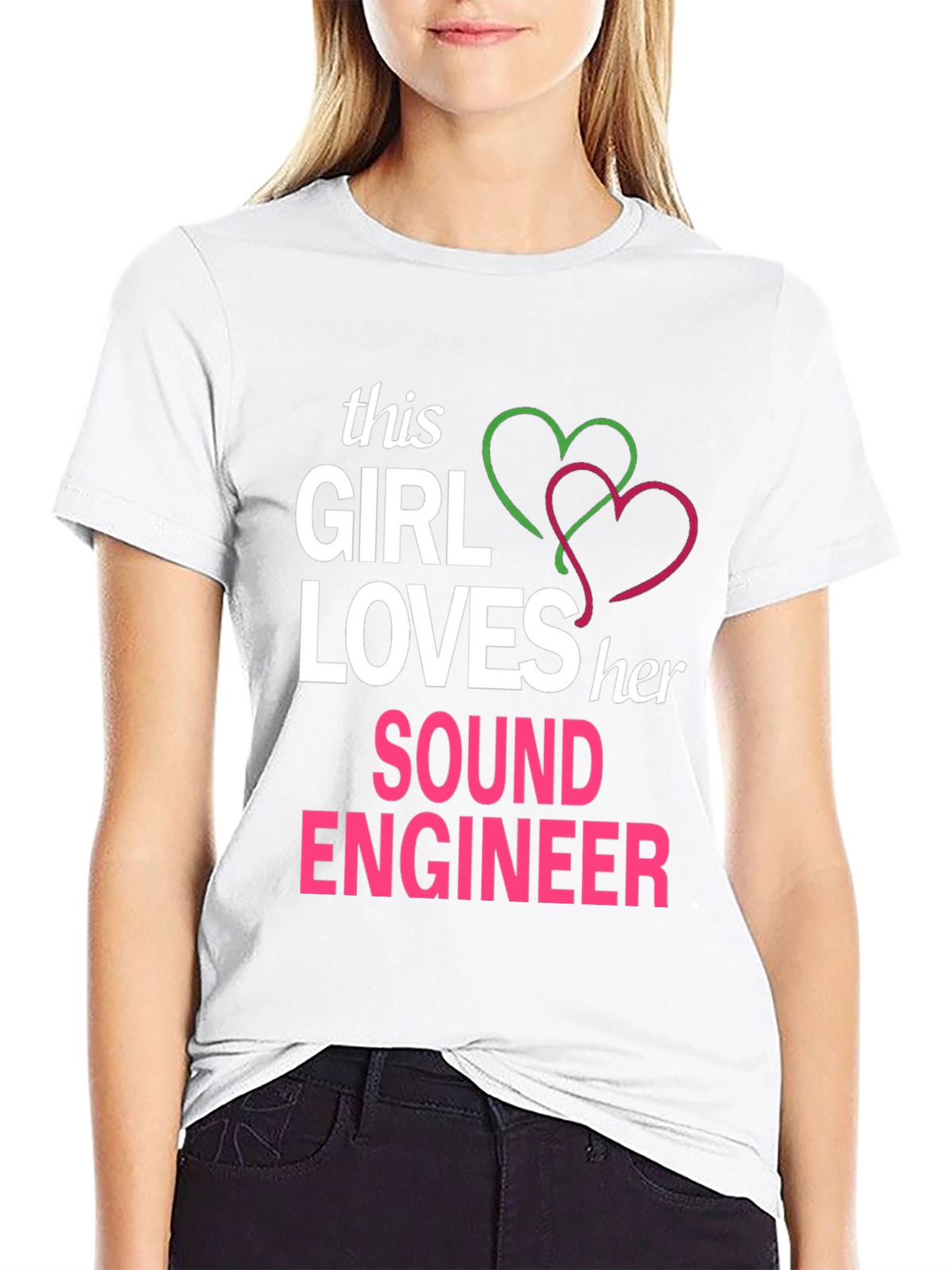 This Girl Loves Her Sound Engineer T-Shirt
