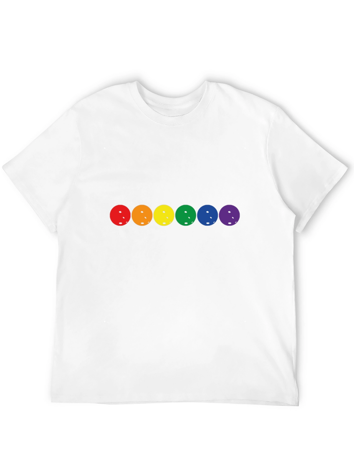 Rainbow Pride Pickleball T-Shirt