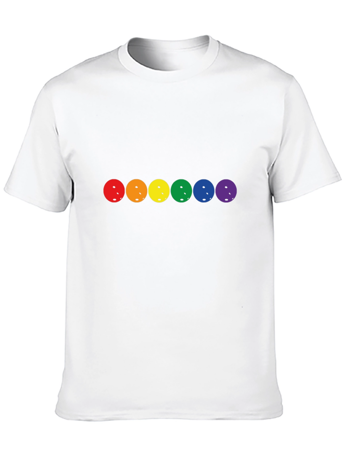 Rainbow Pride Pickleball T-Shirt