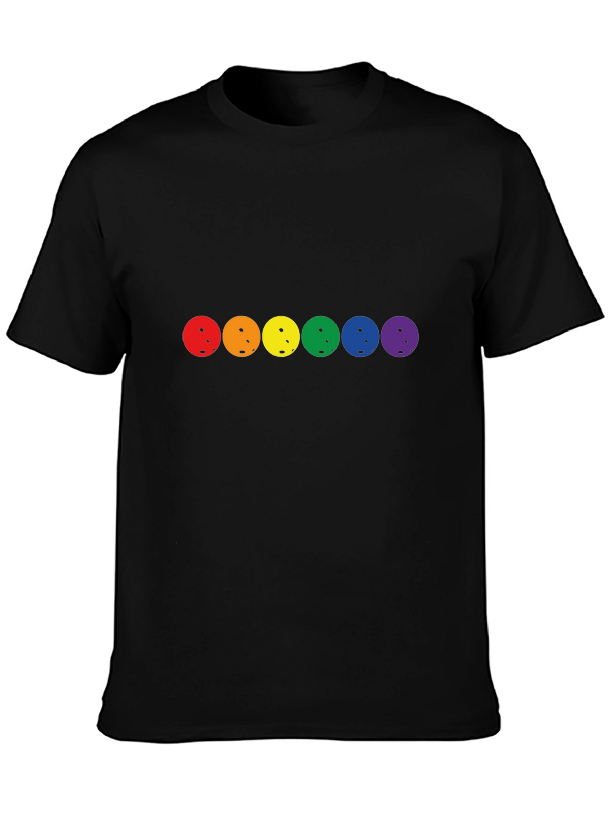 Rainbow Pride Pickleball T-Shirt