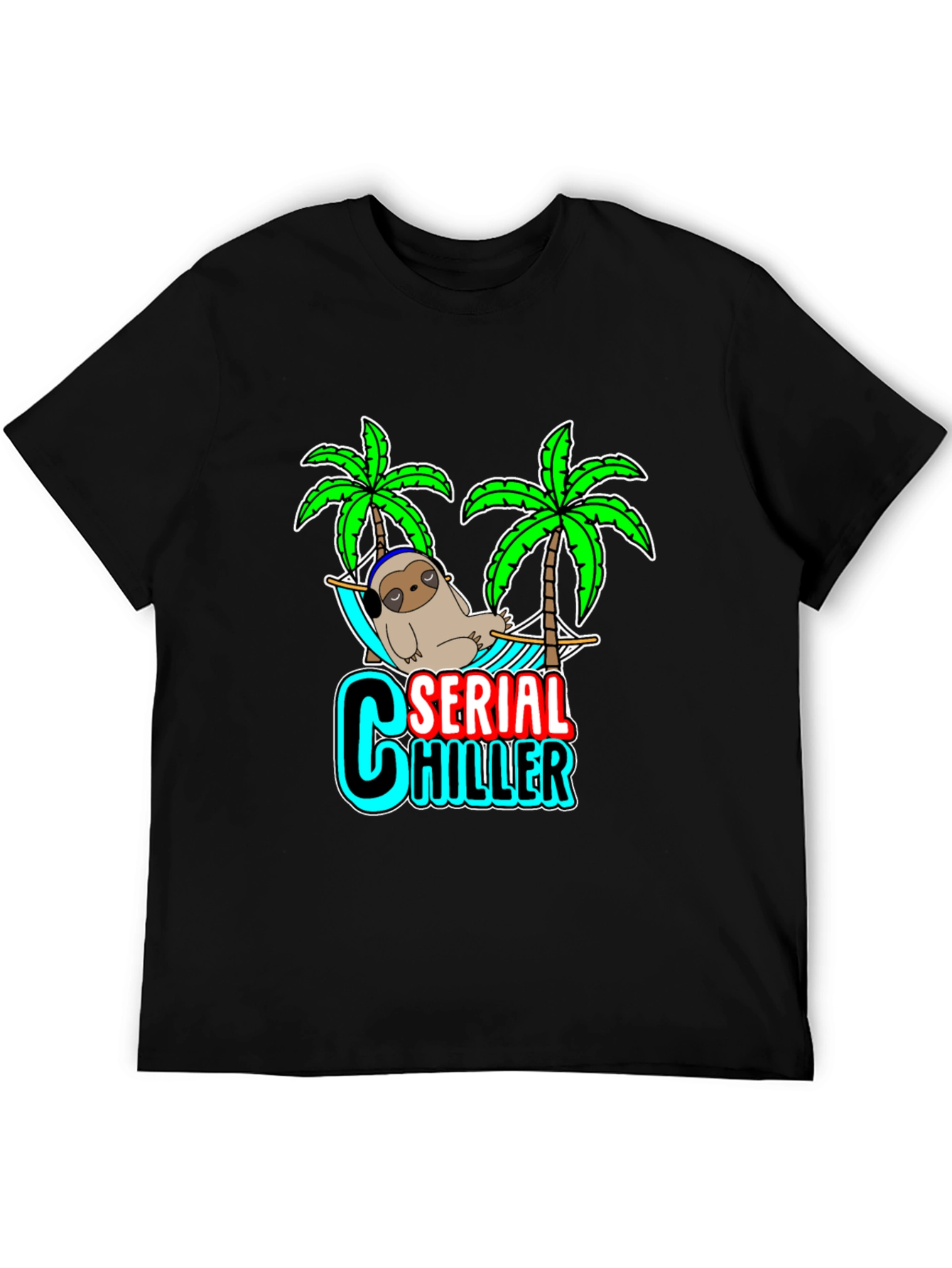 Serial Chiller Sloth Graphic Tee