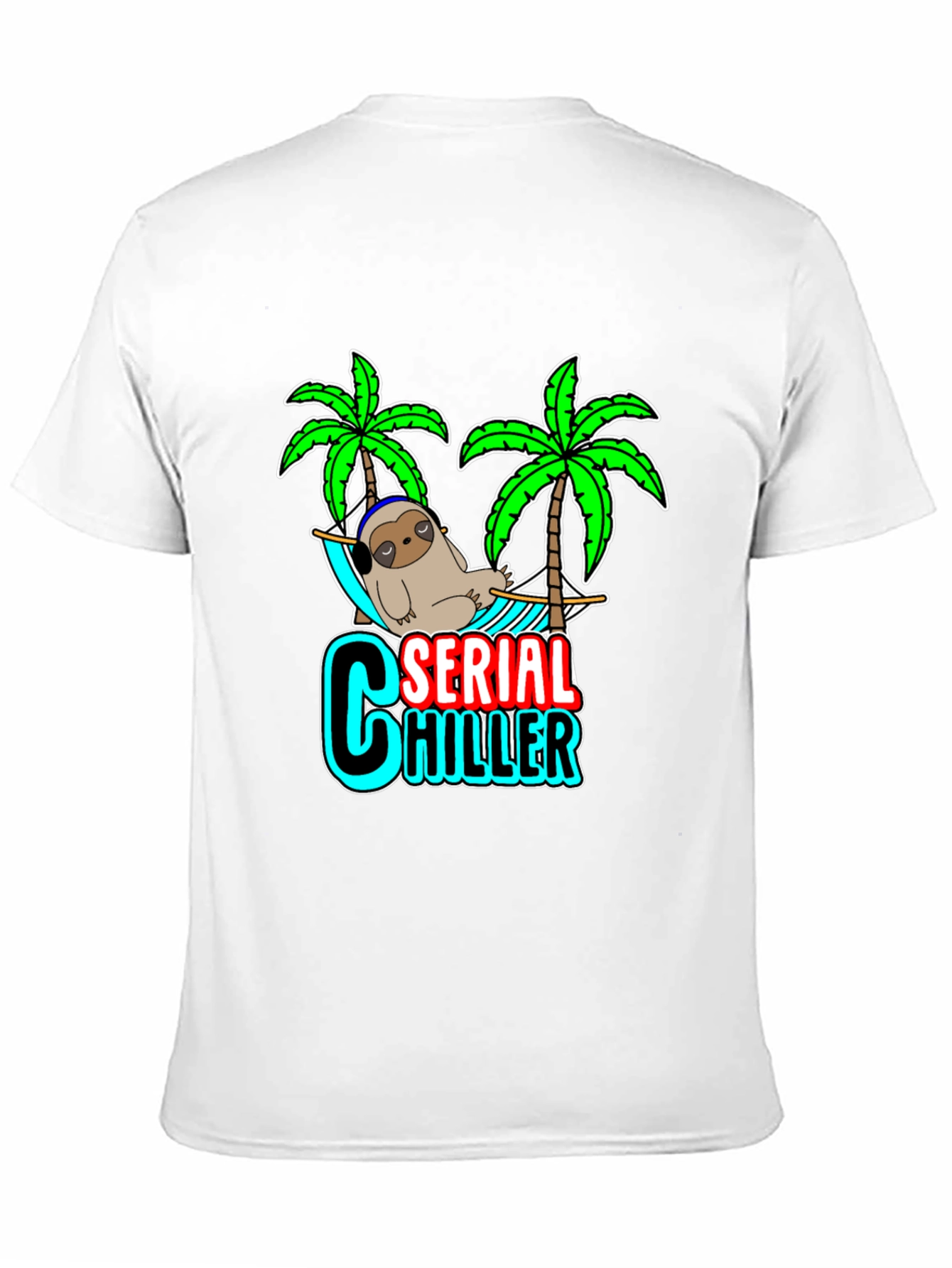 Serial Chiller Sloth Graphic Tee
