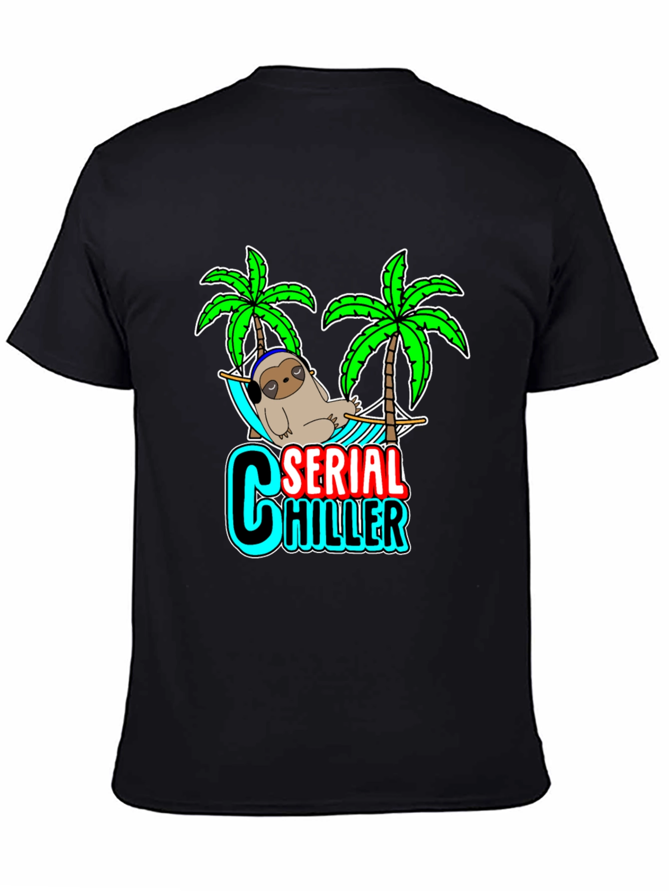 Serial Chiller Sloth Graphic Tee