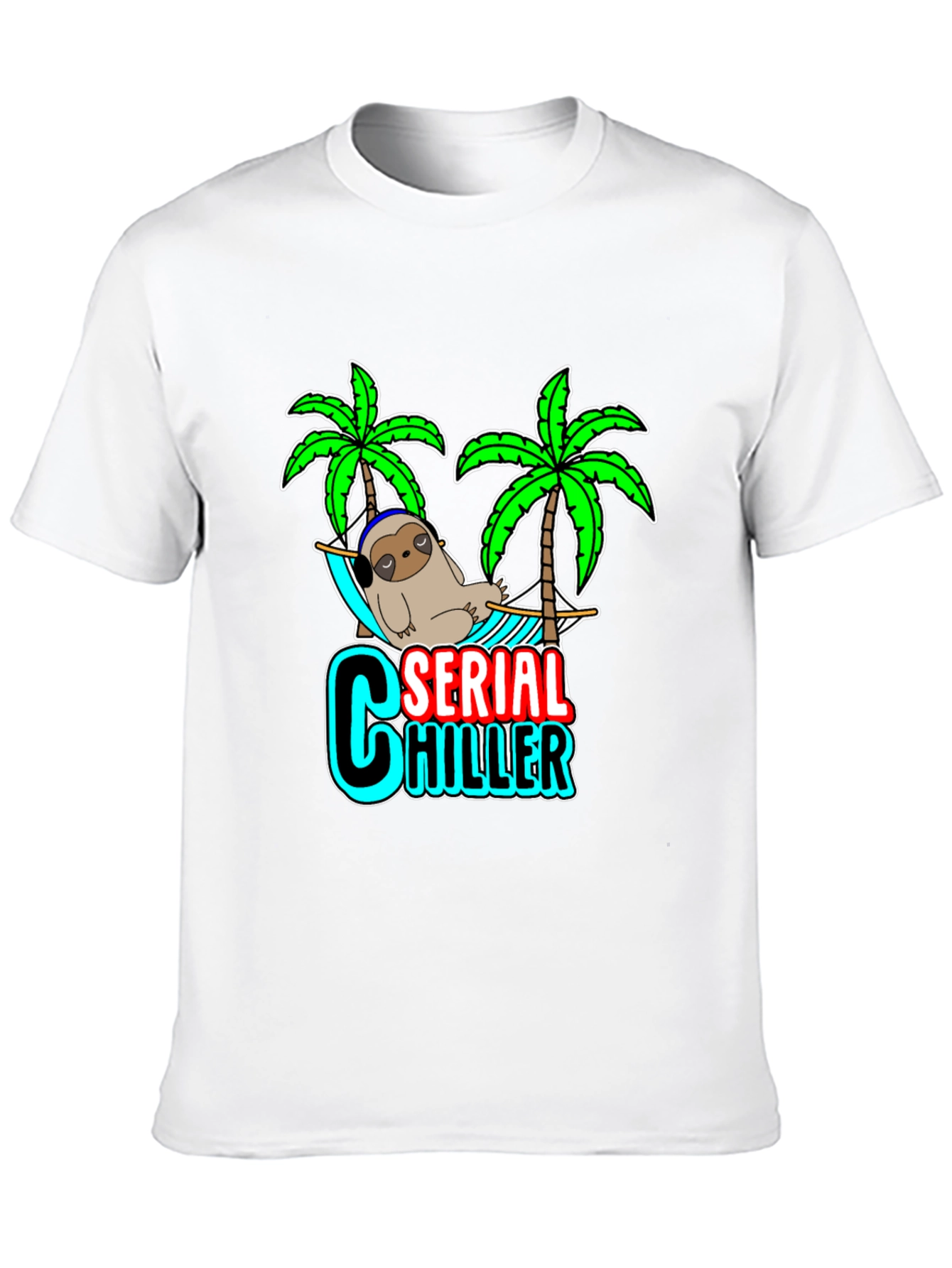 Serial Chiller Sloth Graphic Tee