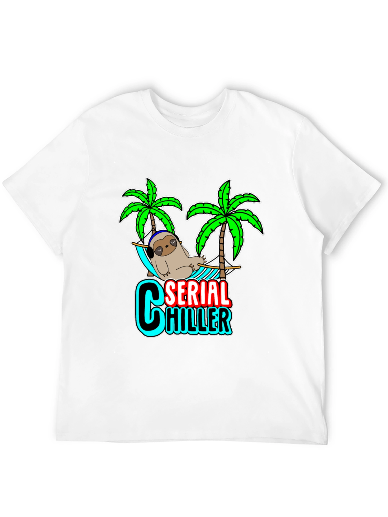 Serial Chiller Sloth Graphic Tee