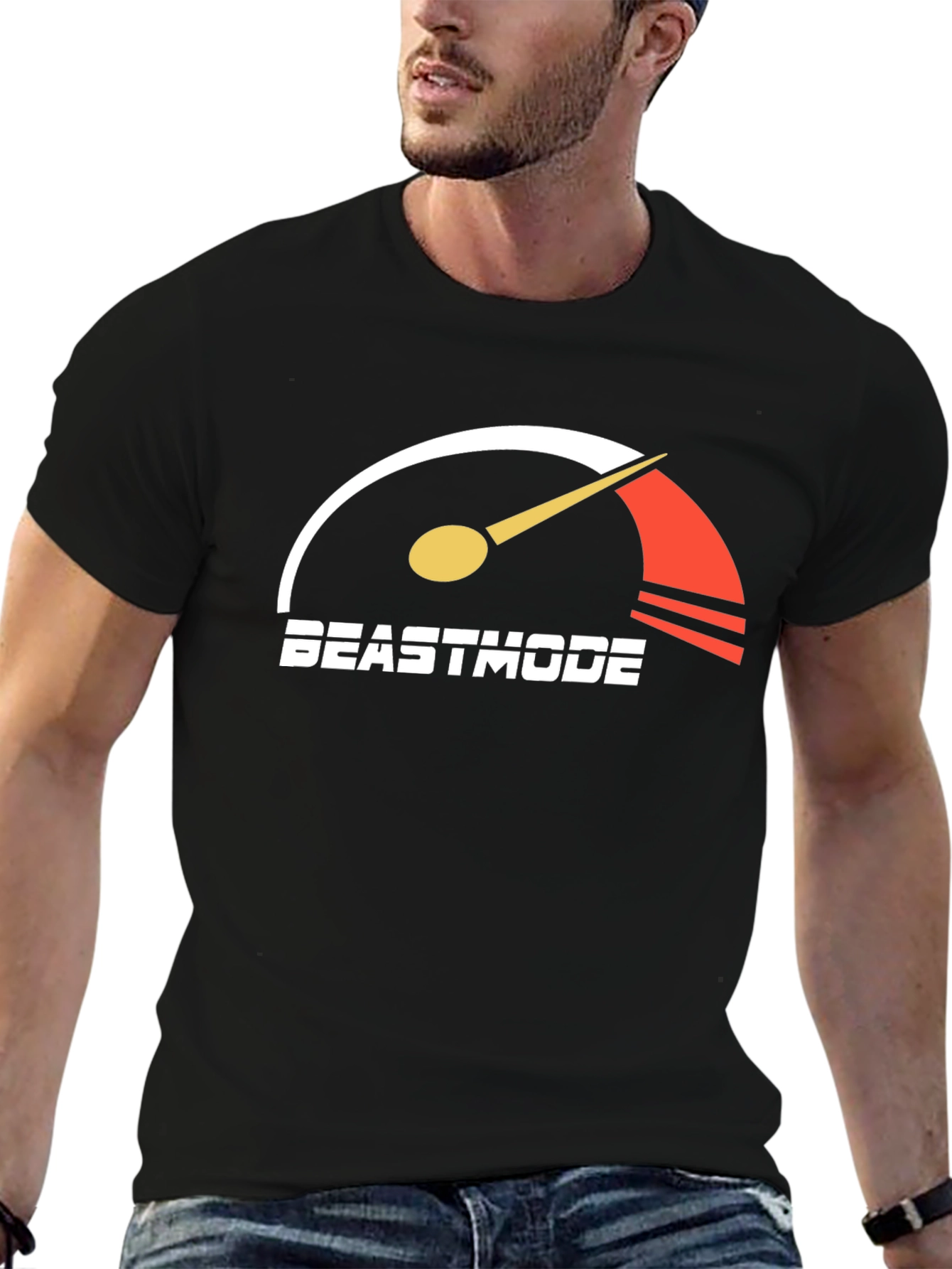 Beast Mode Graphic Tee - Black