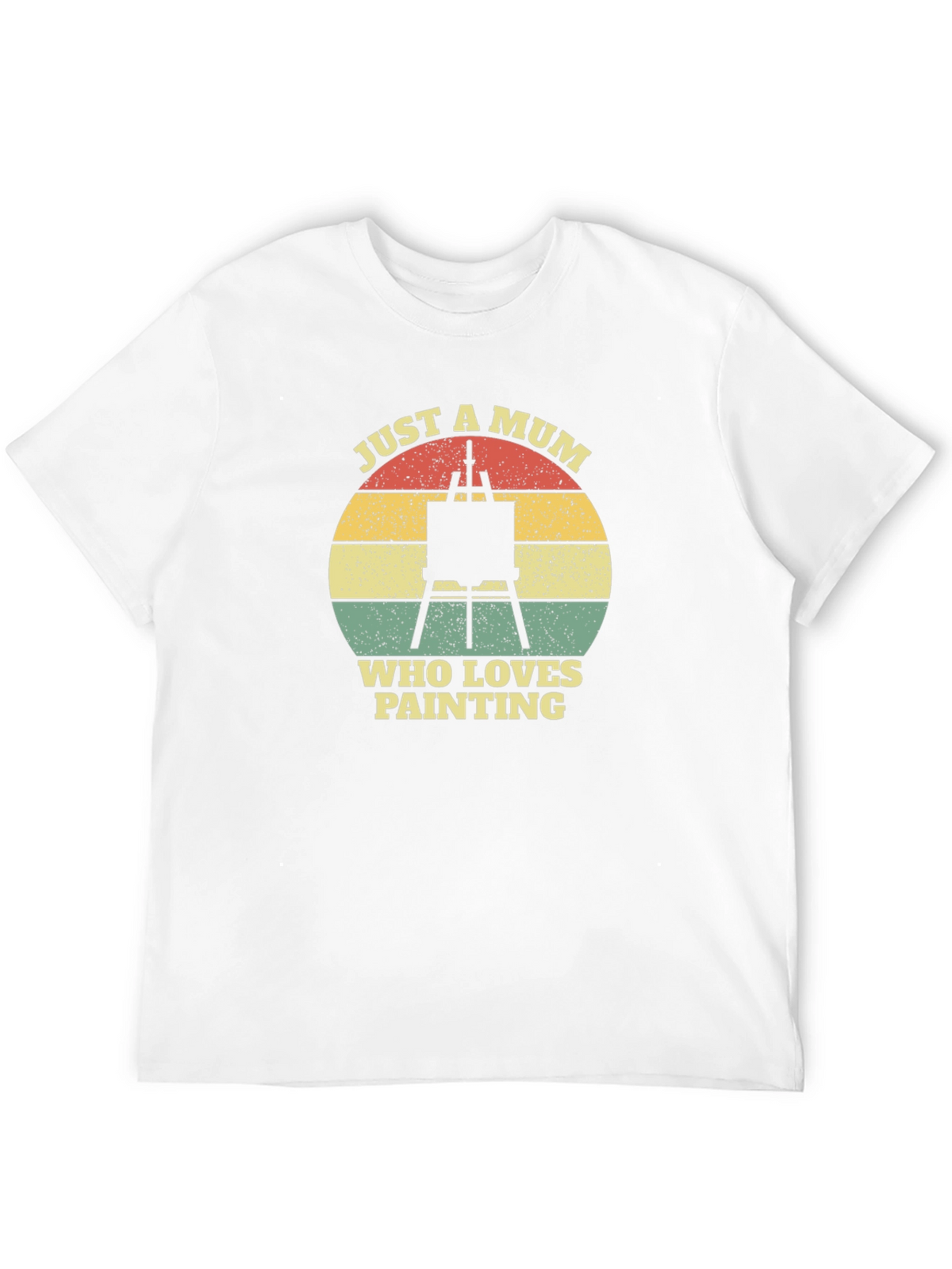 Just a Mum Who Loves Painting T-Shirt