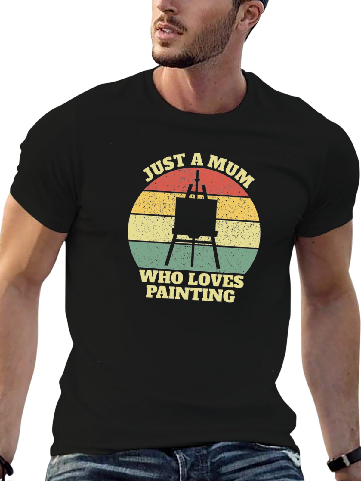 Just a Mum Who Loves Painting T-Shirt