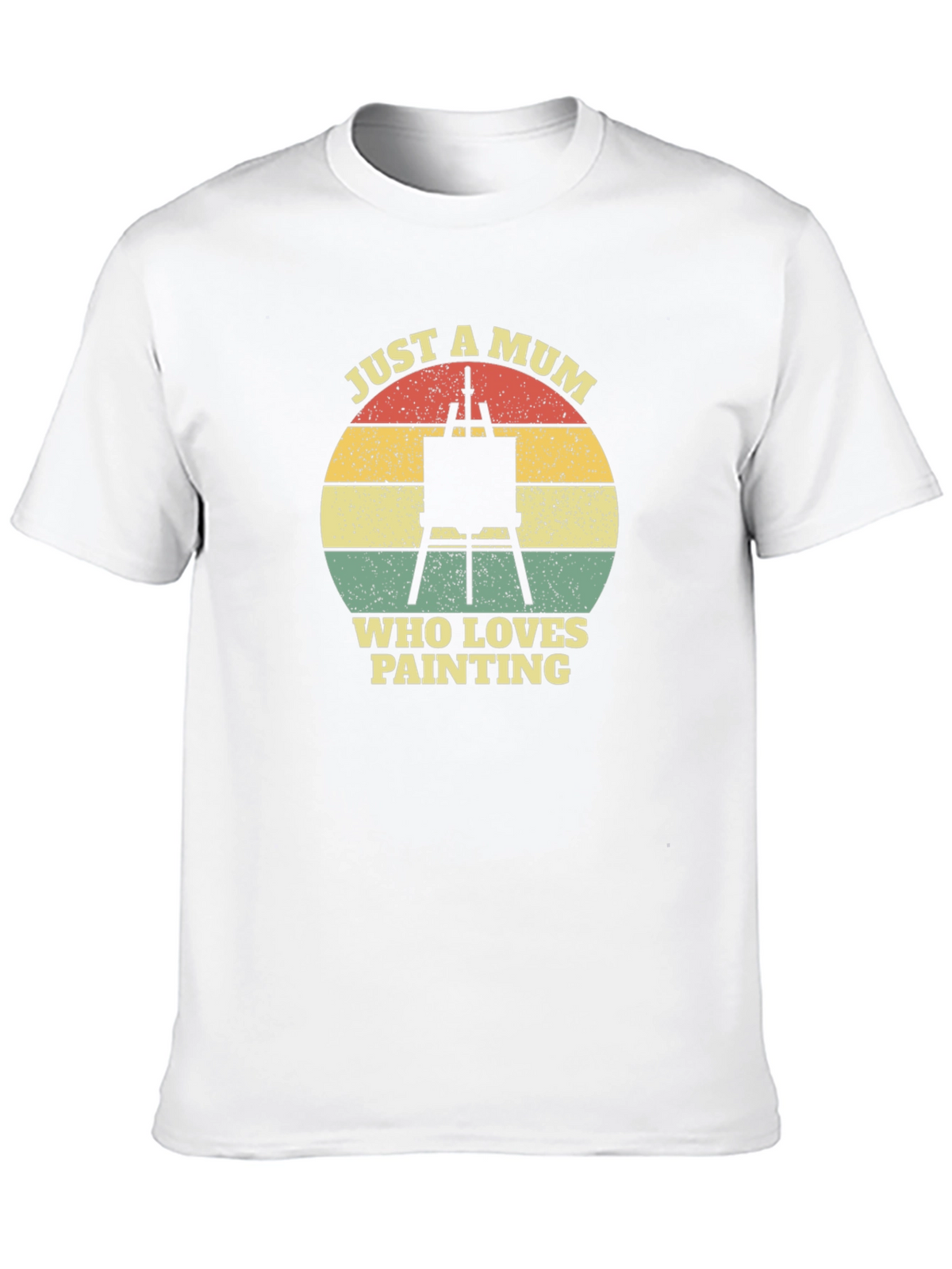 Just a Mum Who Loves Painting T-Shirt