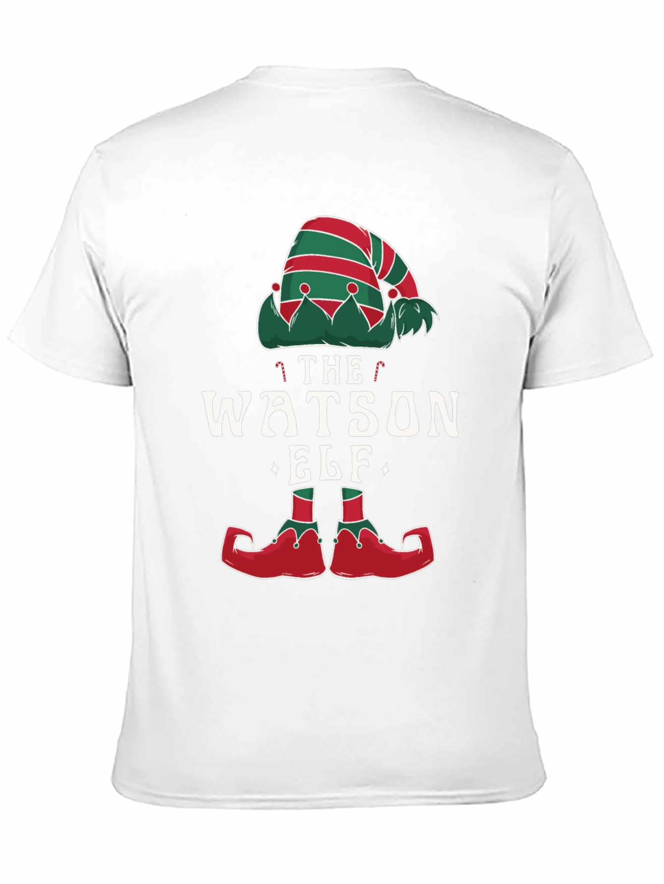 The Watson Elf Christmas T-Shirt - Festive Holiday Apparel