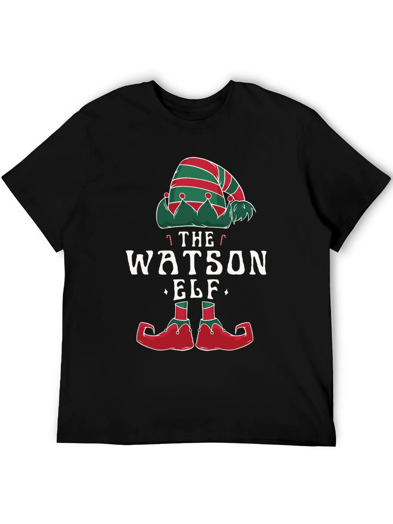 The Watson Elf Christmas T-Shirt - Festive Holiday Apparel