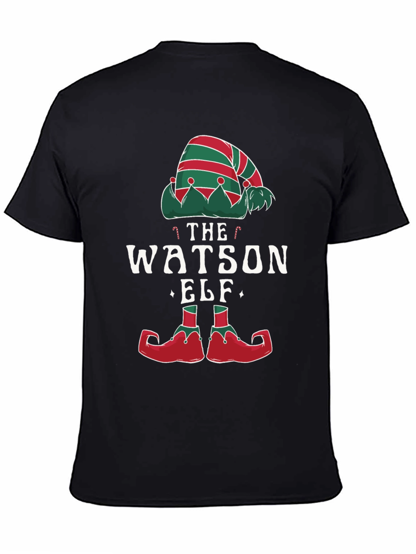 The Watson Elf Christmas T-Shirt - Festive Holiday Apparel