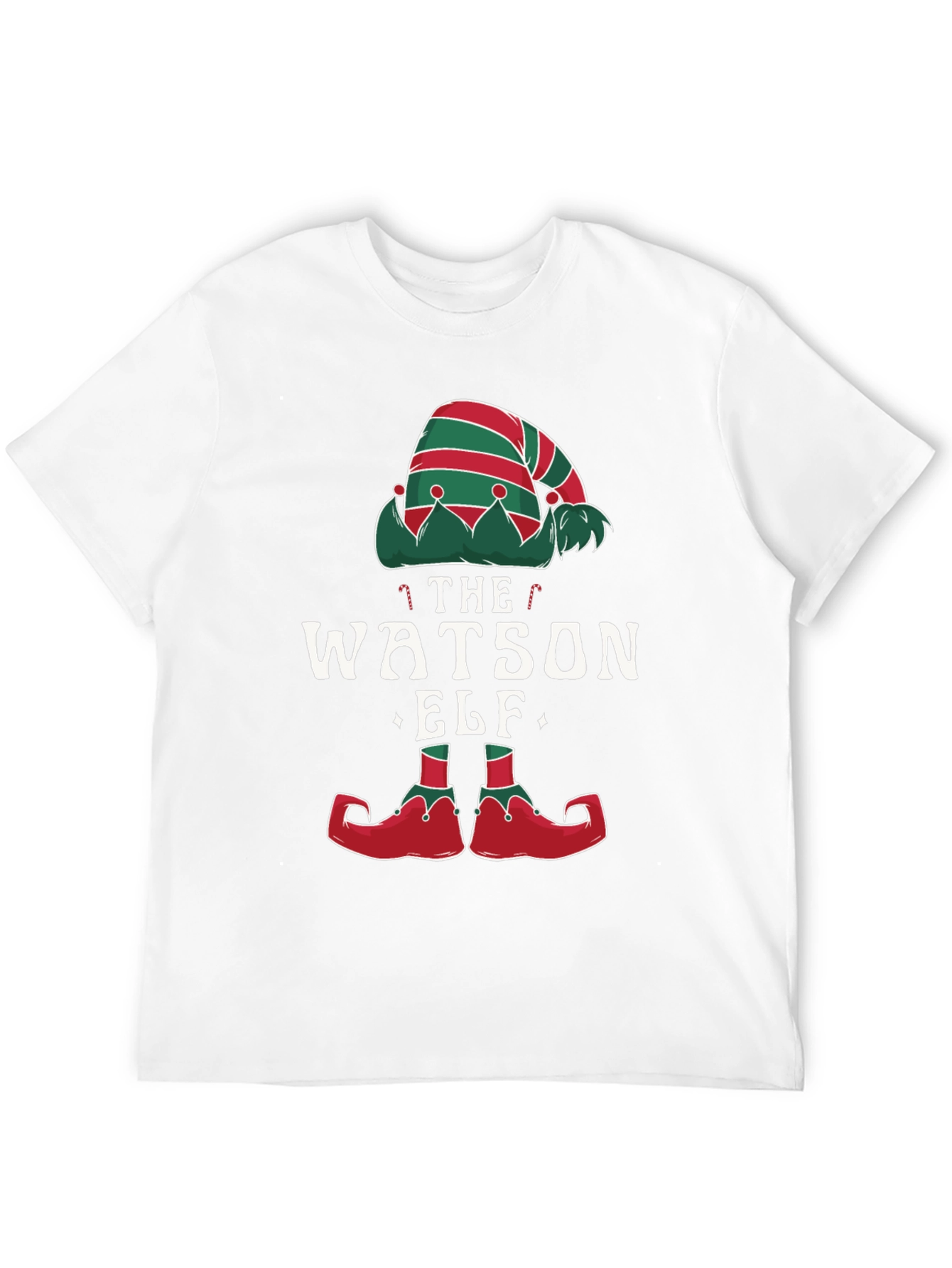 The Watson Elf Christmas T-Shirt - Festive Holiday Apparel