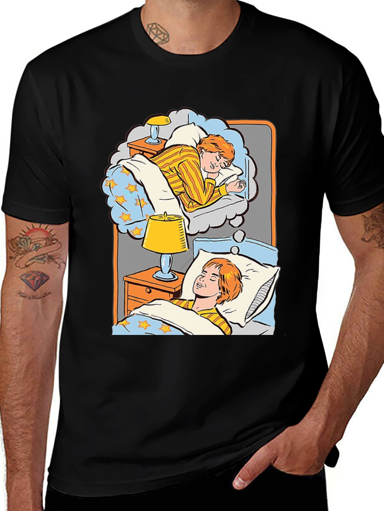 Dreamer Graphic Tee - Unisex Sleep Thought Shirt