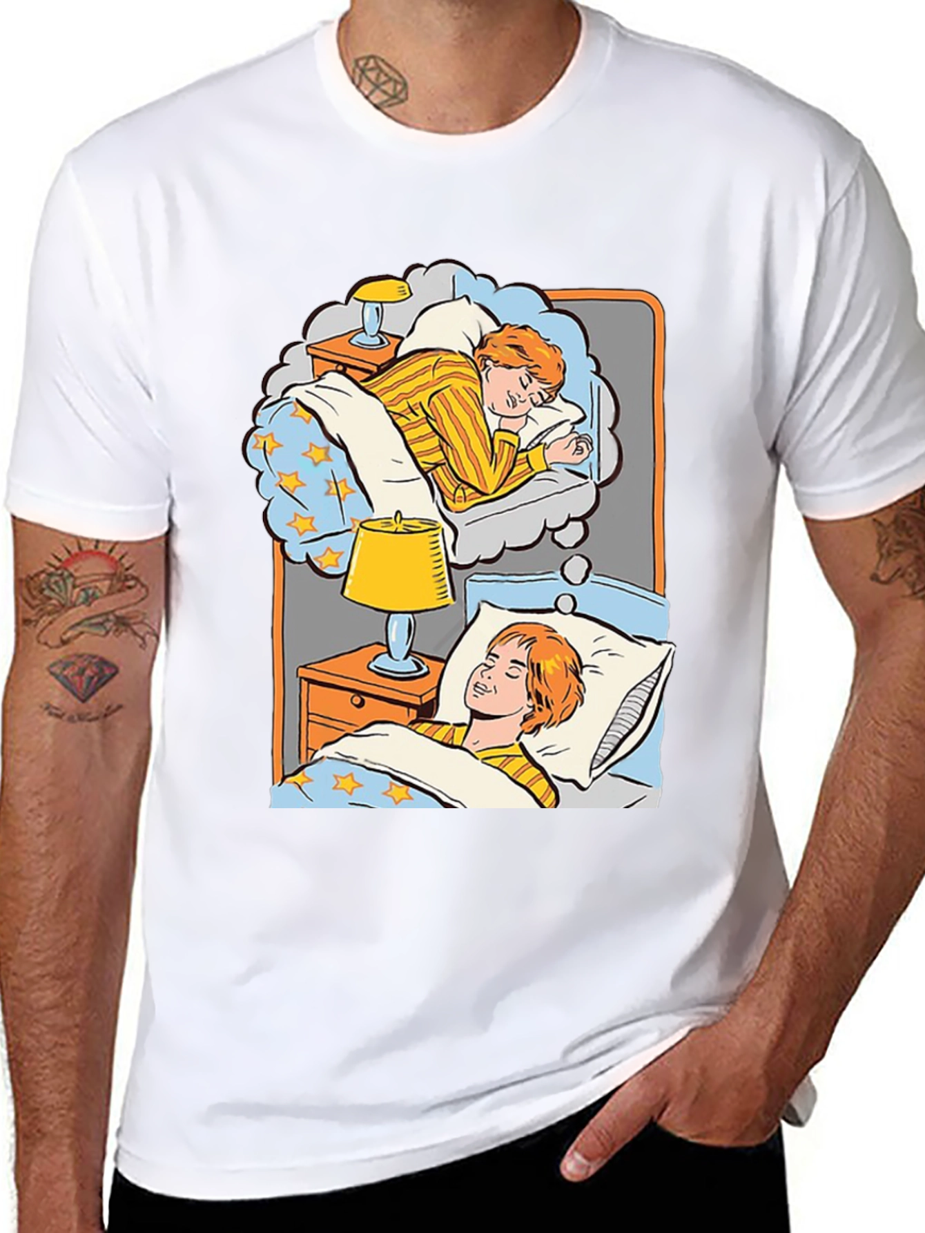 Dreamer Graphic Tee - Unisex Sleep Thought Shirt