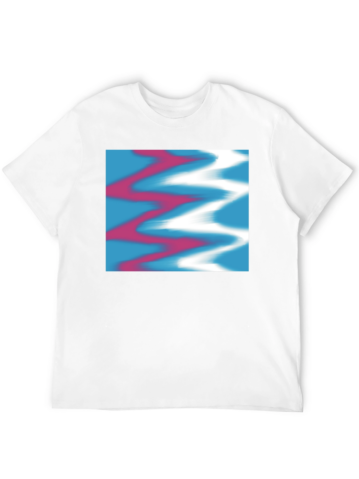 Modern Art Graphic Tee - Stylish Black T-Shirt