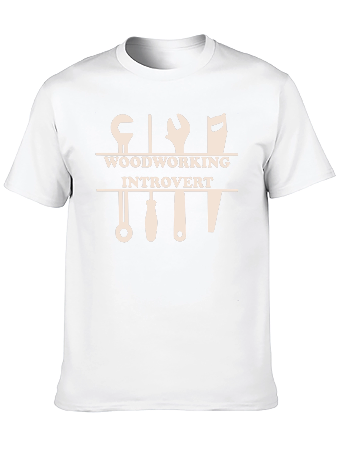 Woodworking Introvert Graphic T-Shirt