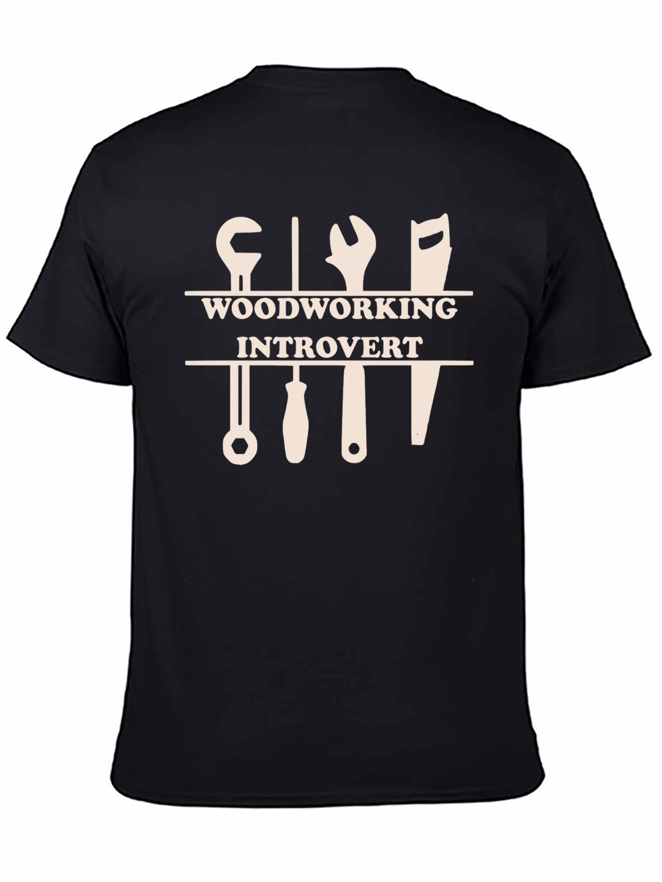 Woodworking Introvert Graphic T-Shirt