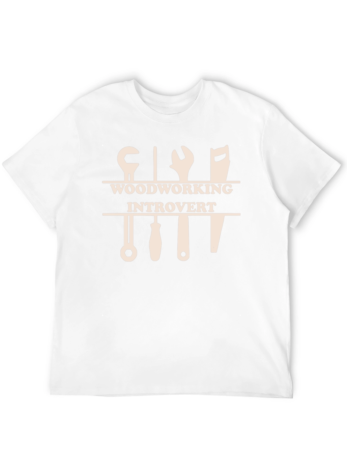 Woodworking Introvert Graphic T-Shirt