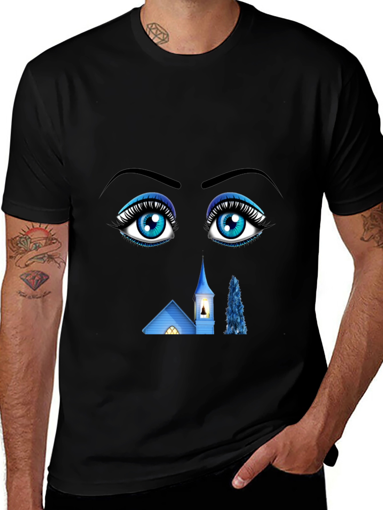 Eye See You Church Graphic Tee