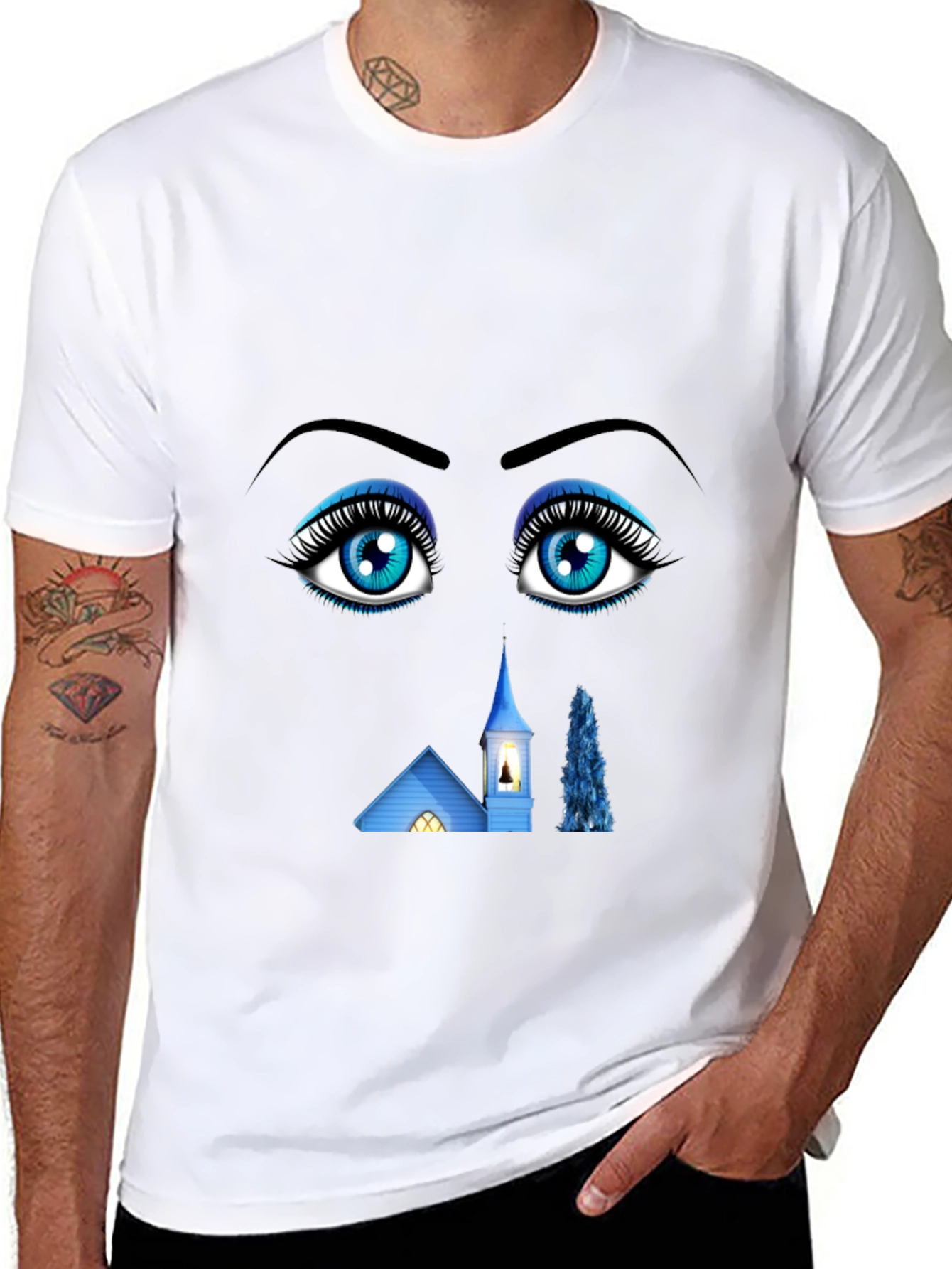 Eye See You Church Graphic Tee
