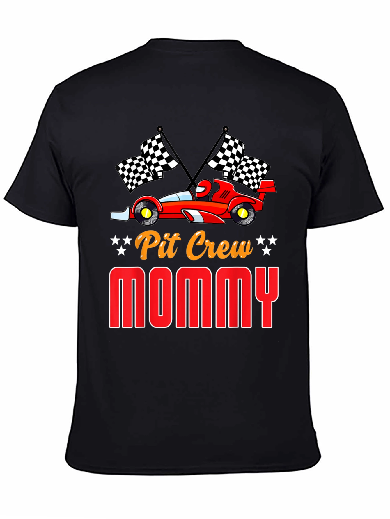 Pit Crew Mommy Racing T-Shirt