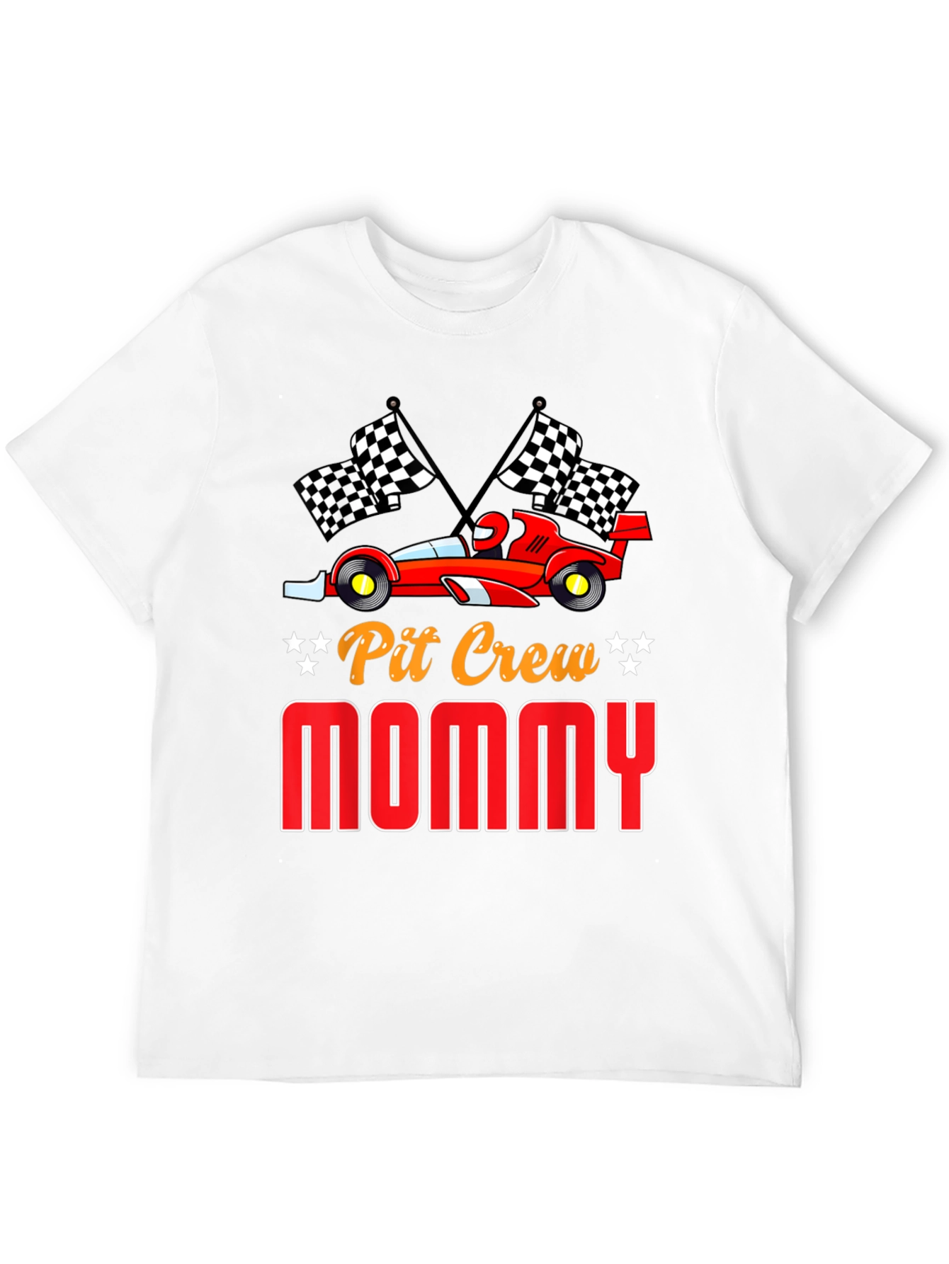Pit Crew Mommy Racing T-Shirt