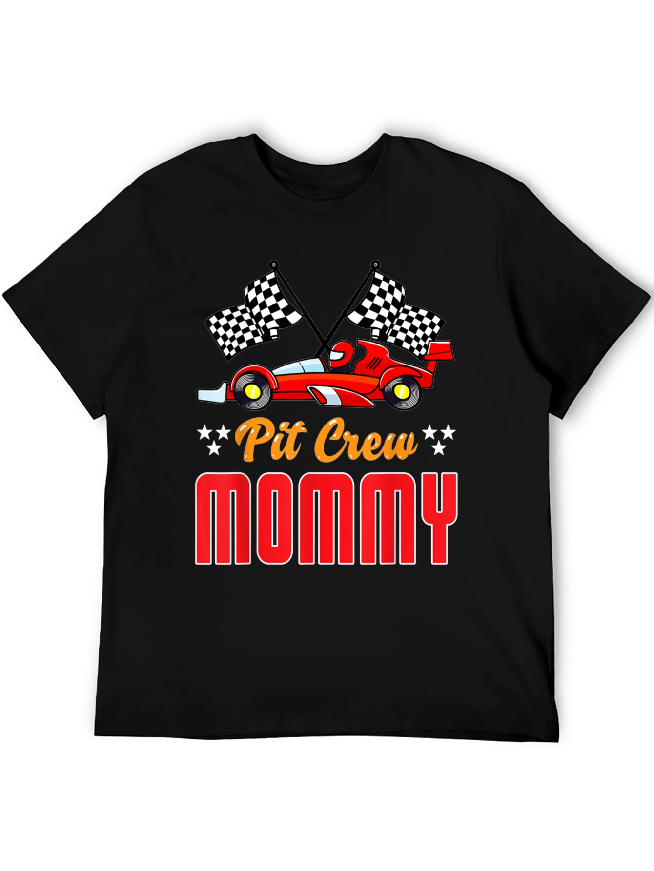 Pit Crew Mommy Racing T-Shirt