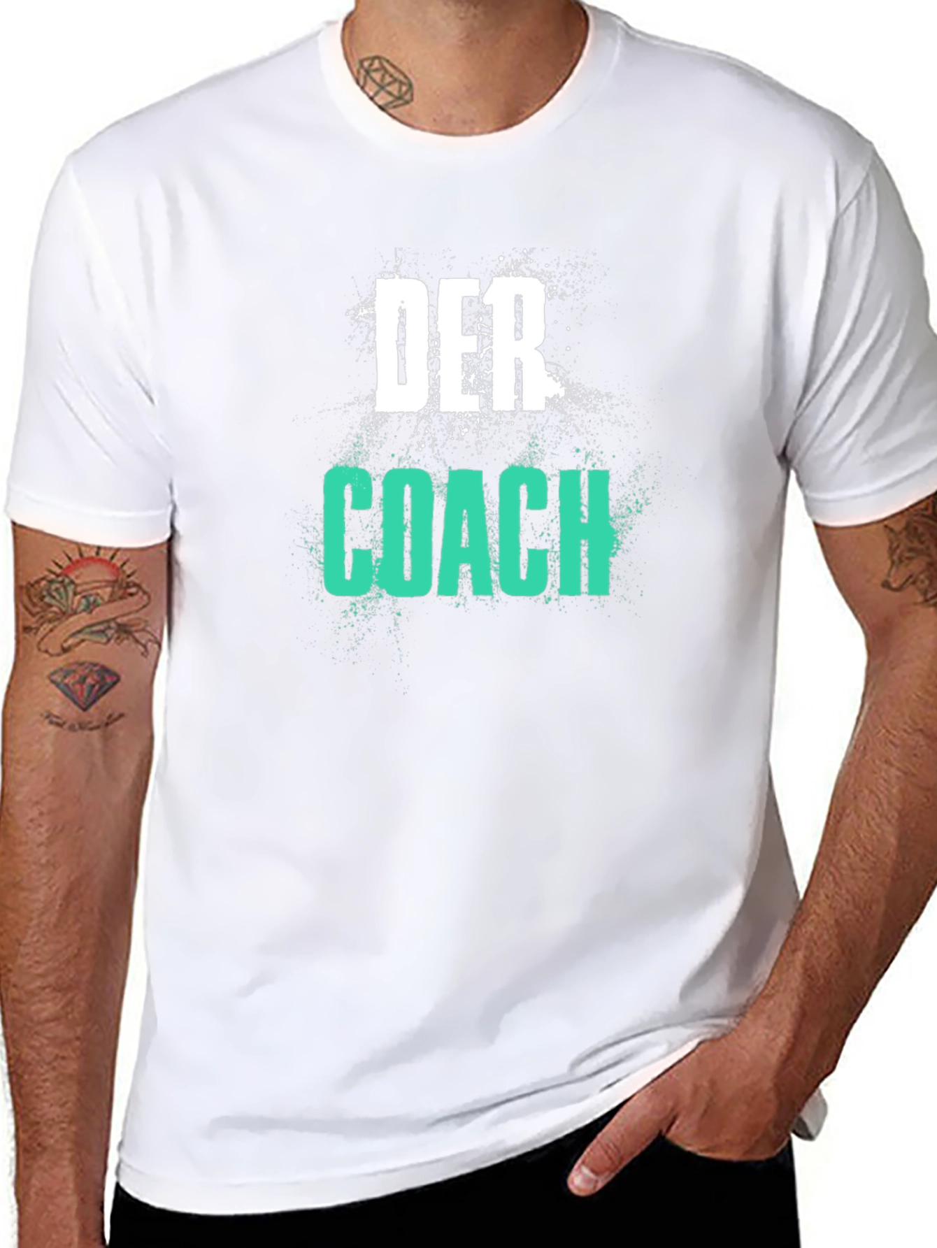 Der Coach Graphic T-Shirt - German Coach Tee