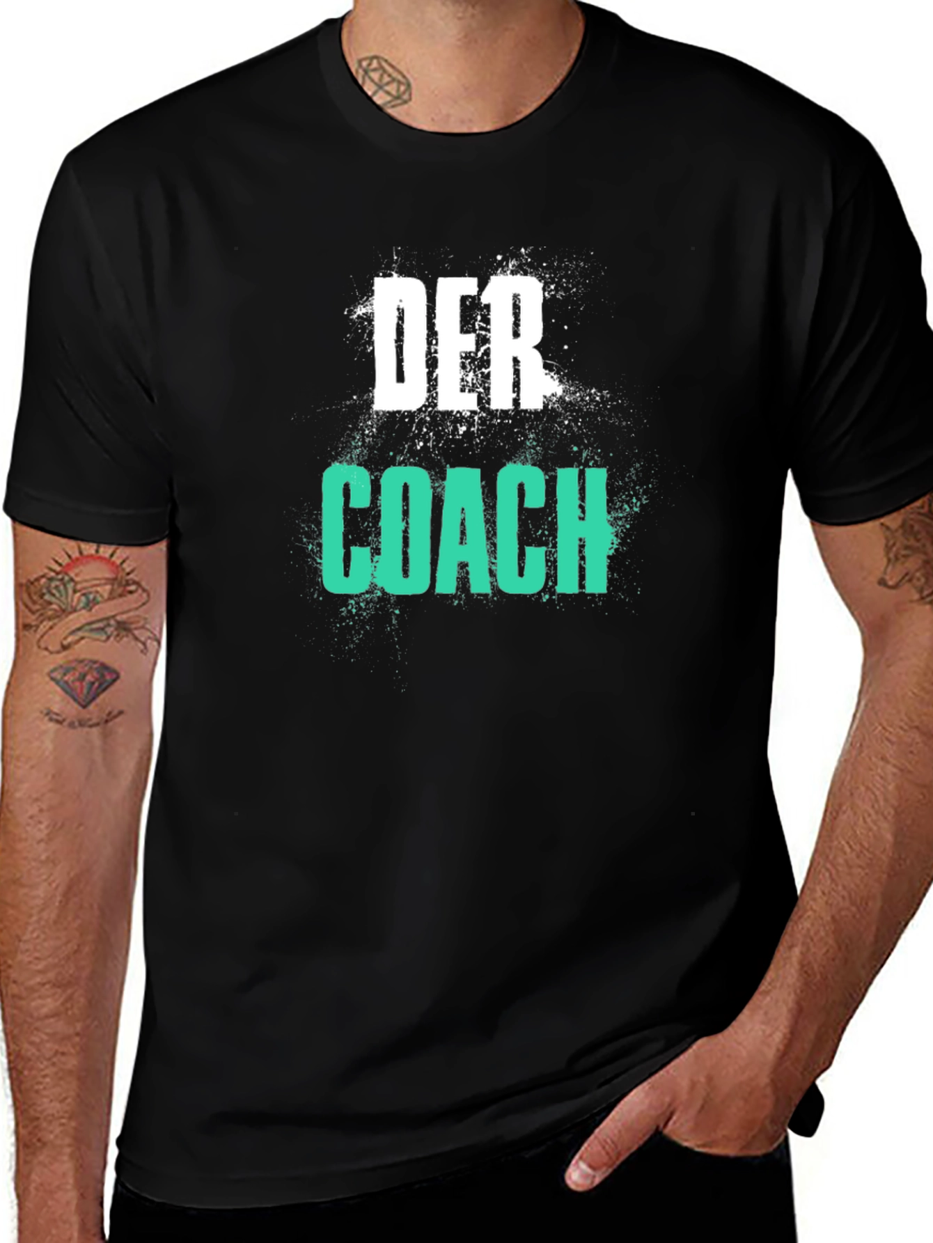 Der Coach Graphic T-Shirt - German Coach Tee