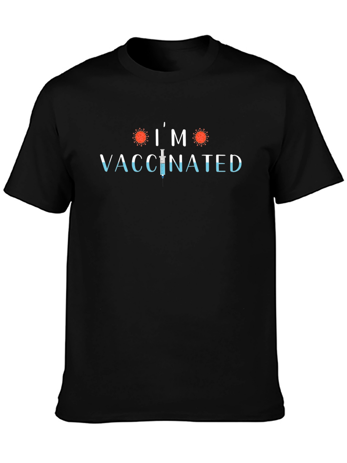 Im Vaccinated Graphic Tee - Show Your Support!