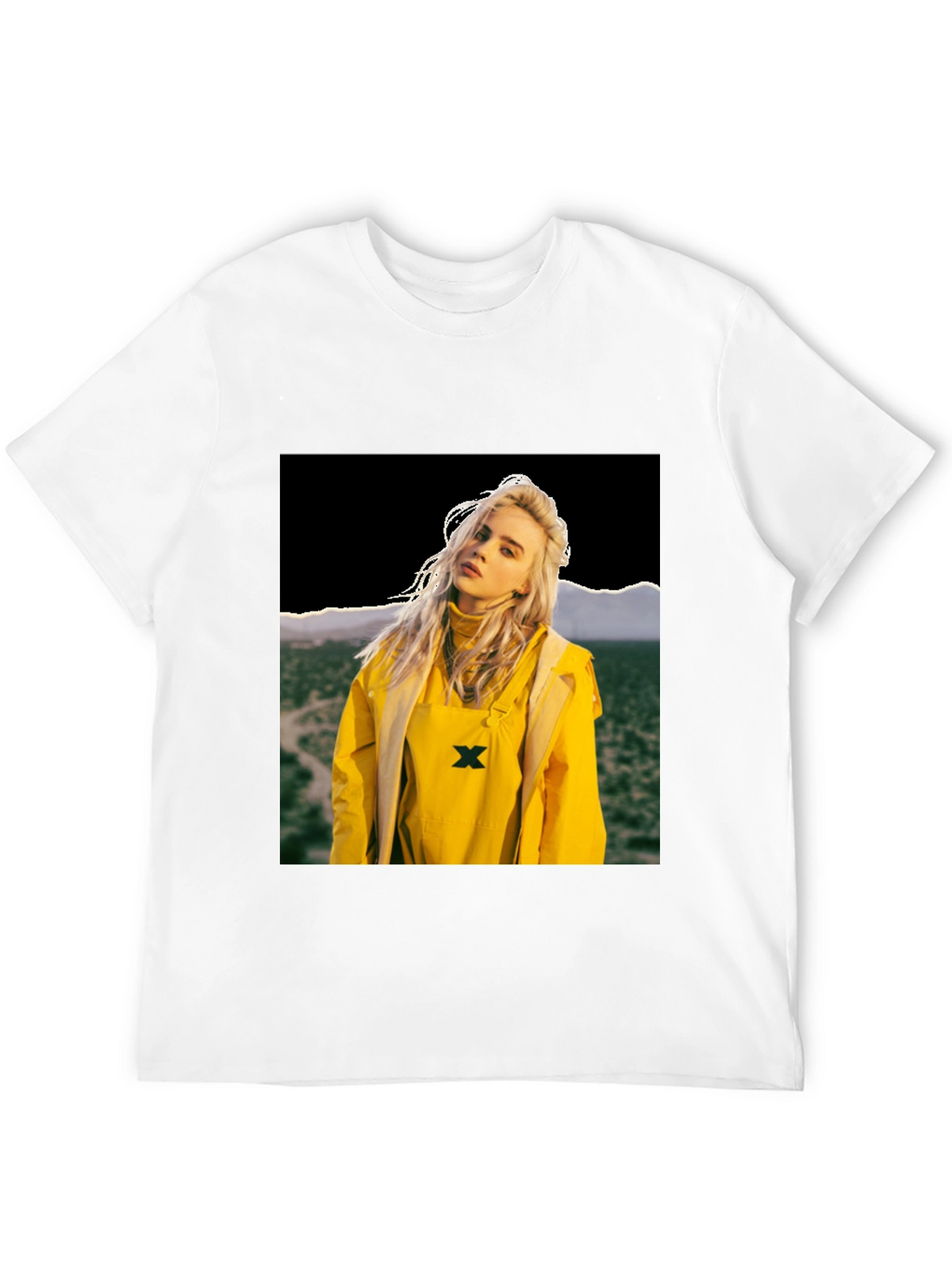 Billie Eilish Graphic Tee - Black Cotton T-Shirt