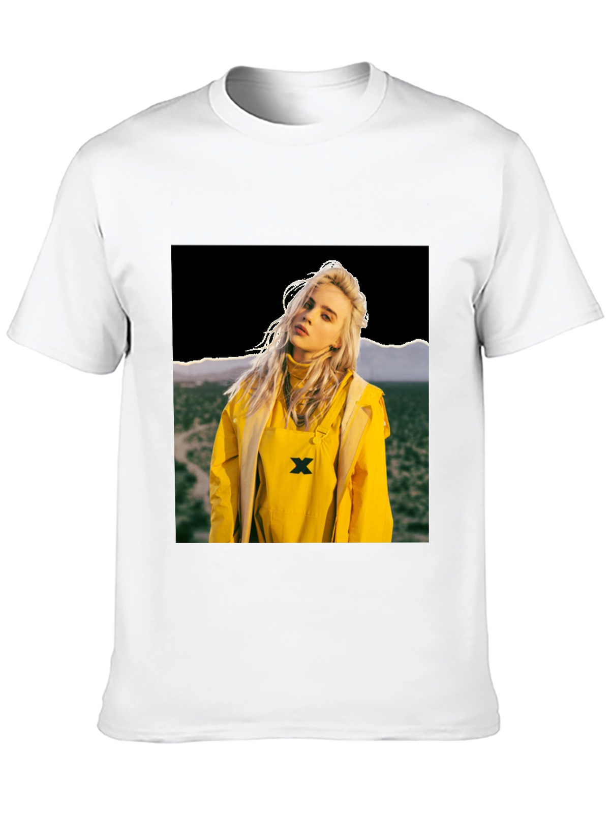 Billie Eilish Graphic Tee - Black Cotton T-Shirt