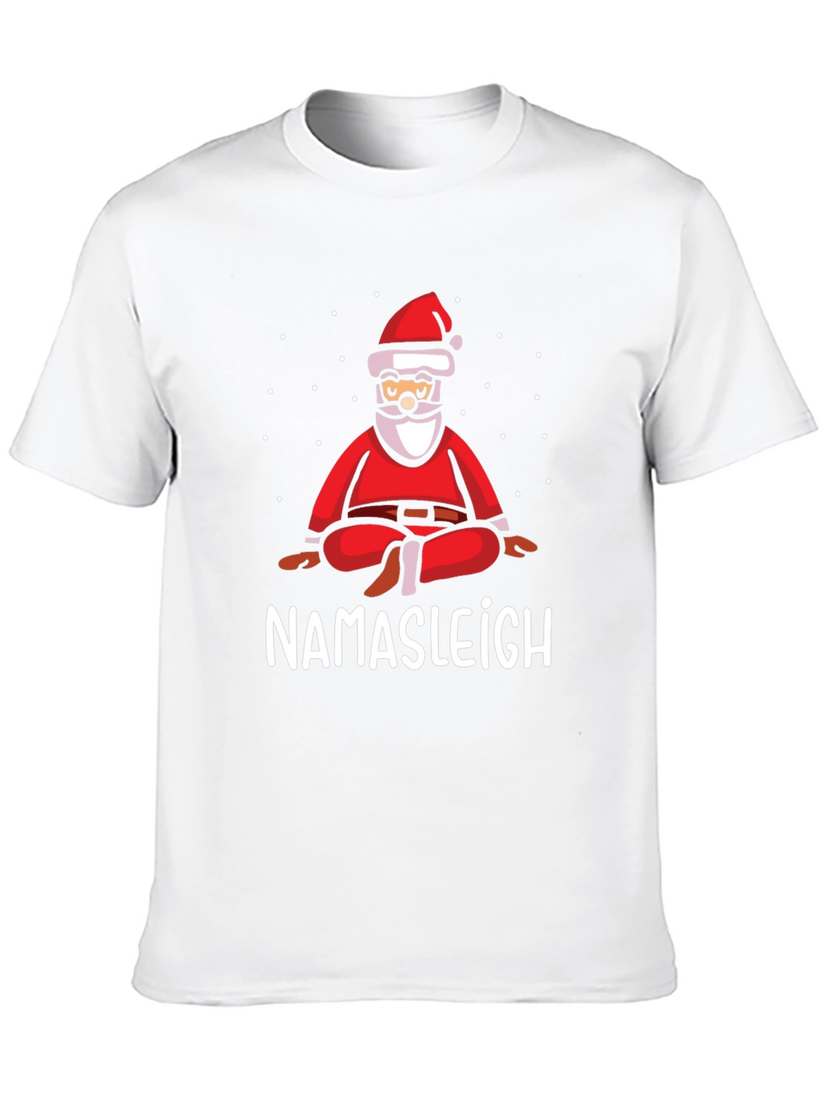 Namaste Santa T-Shirt - Meditating Holiday Cheer