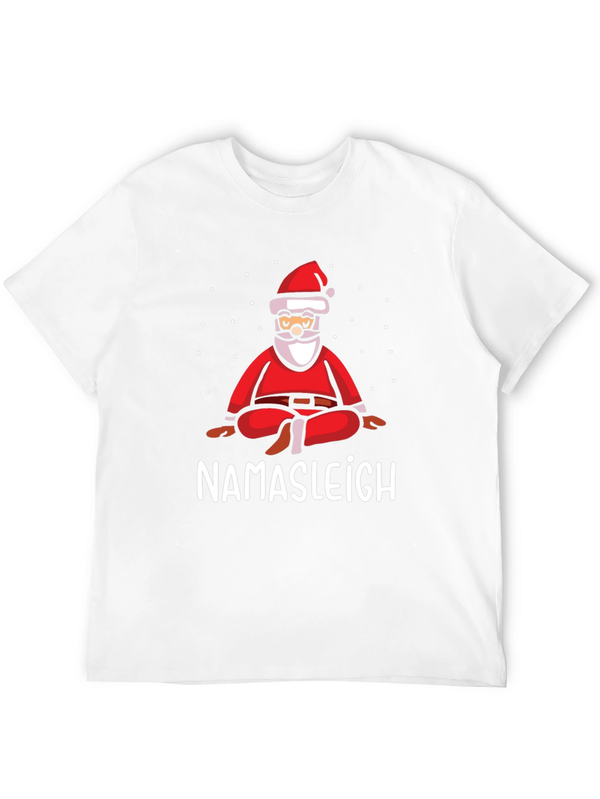Namaste Santa T-Shirt - Meditating Holiday Cheer