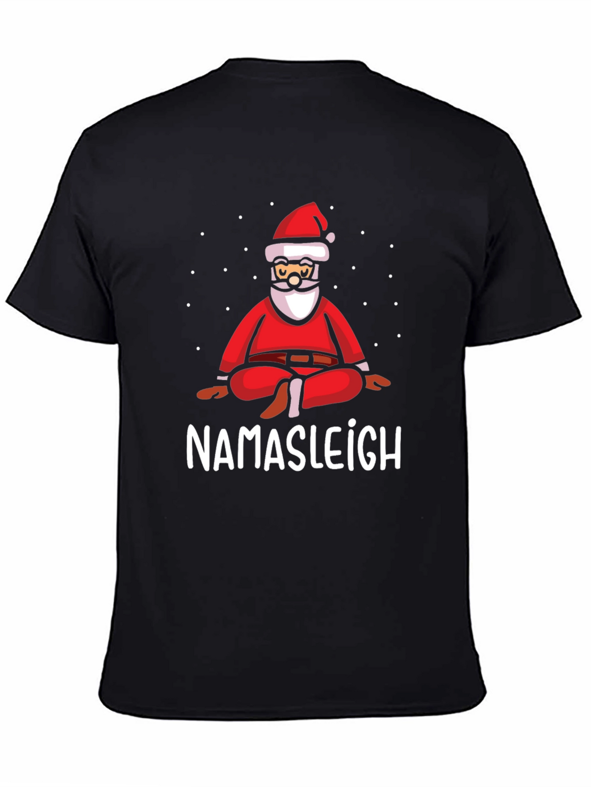 Namaste Santa T-Shirt - Meditating Holiday Cheer