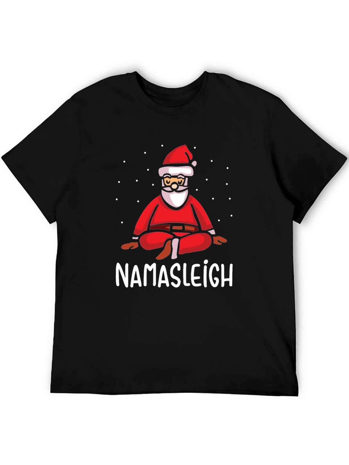 Namaste Santa T-Shirt - Meditating Holiday Cheer