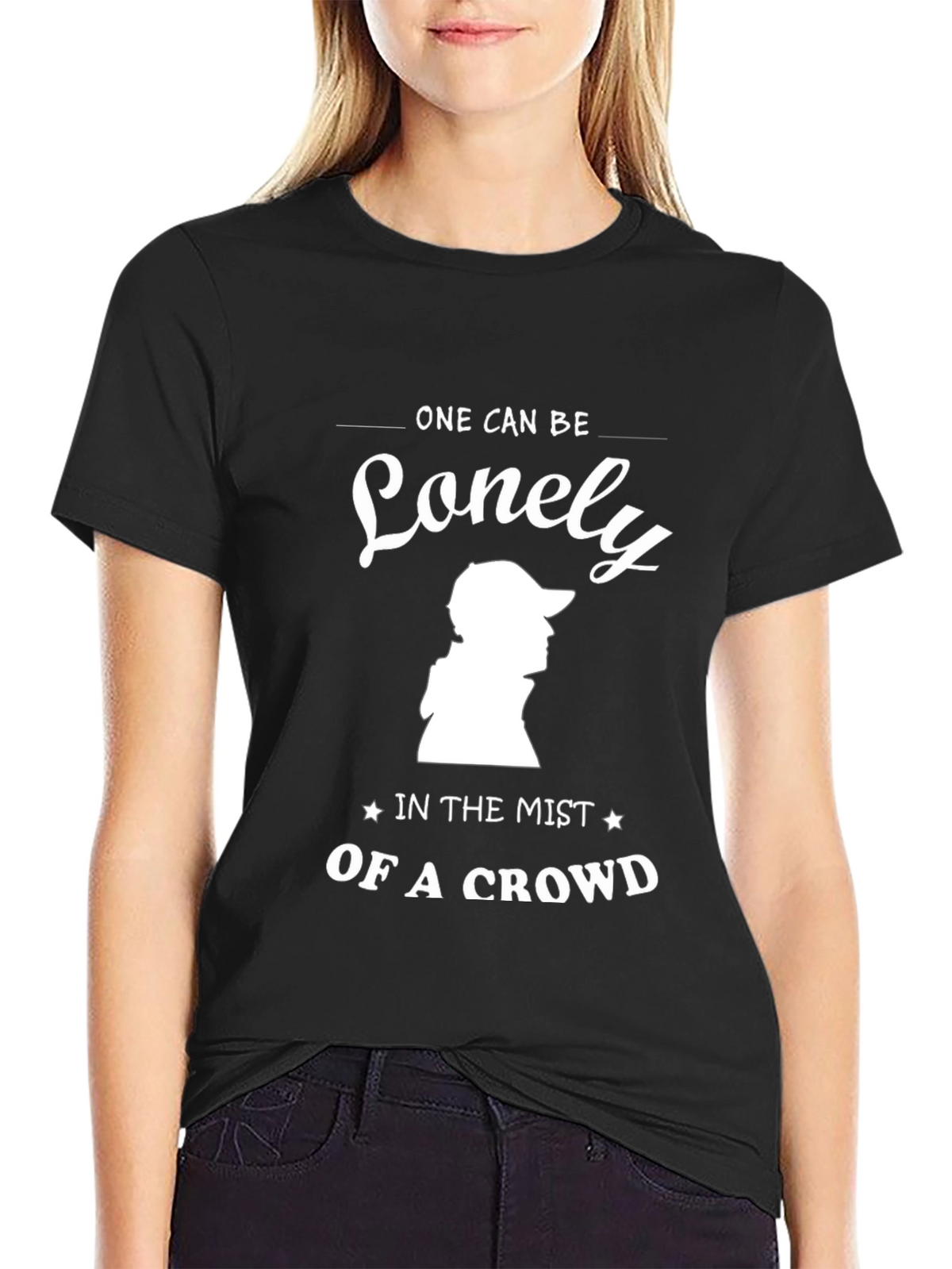 Lonely Crowd Graphic Tee