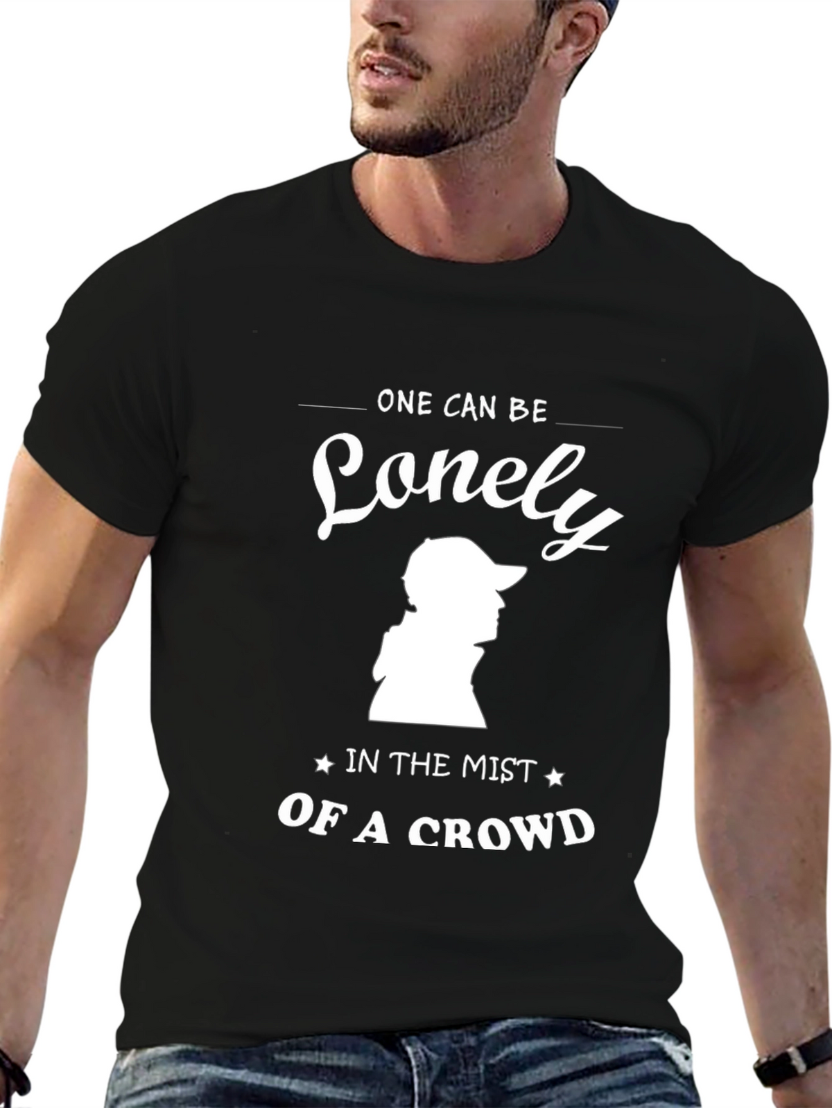Lonely Crowd Graphic Tee
