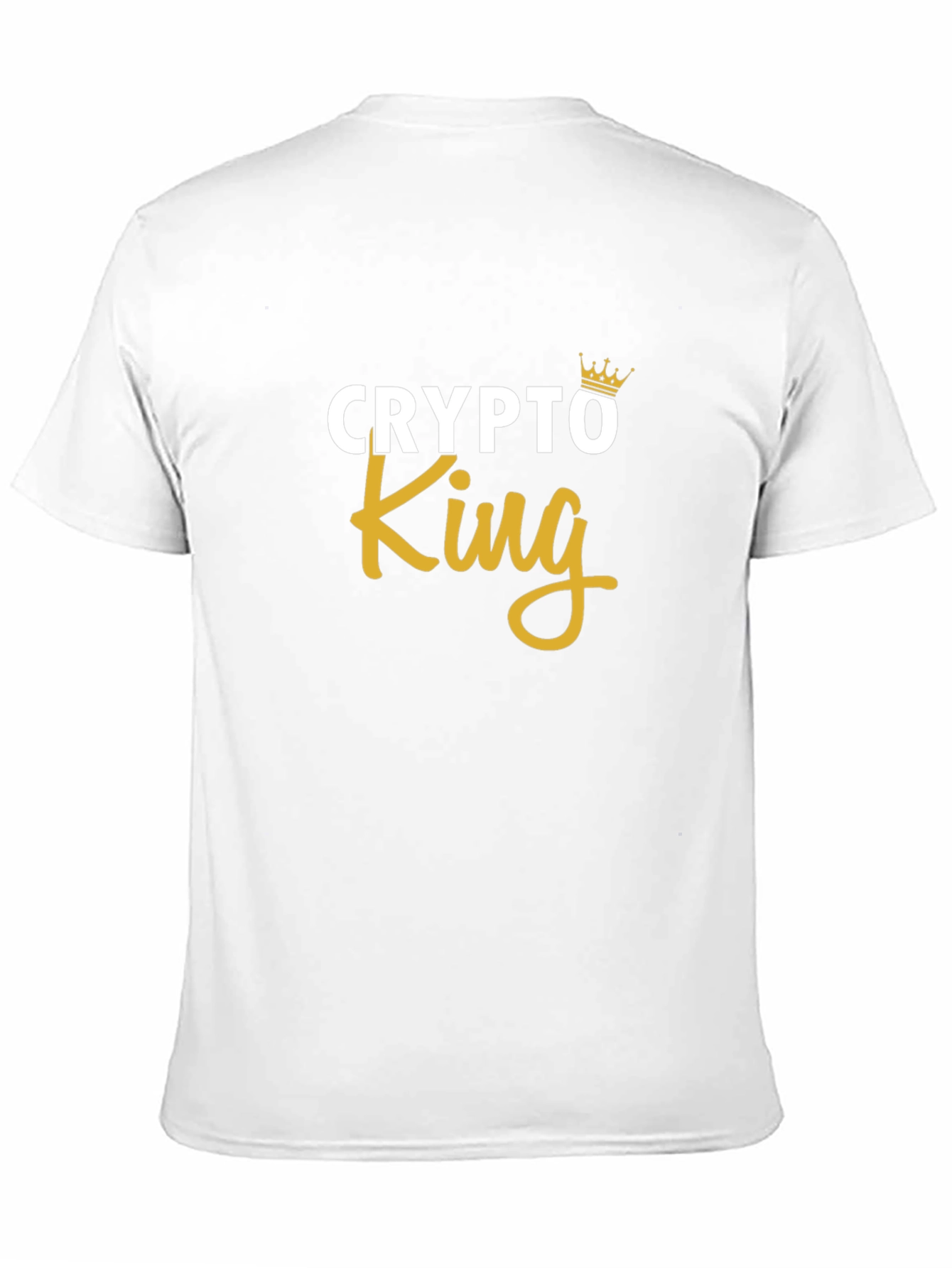 Crypto King T-Shirt - Stylish Bitcoin Fan Apparel