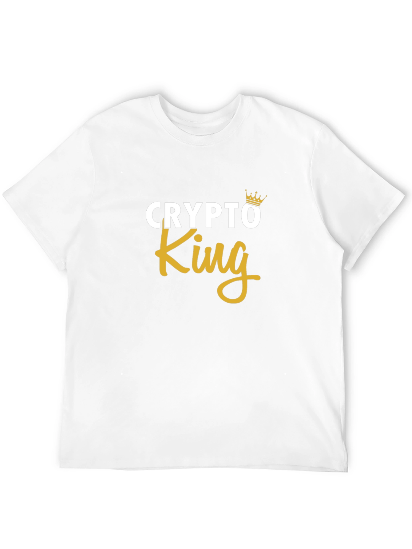 Crypto King T-Shirt - Stylish Bitcoin Fan Apparel