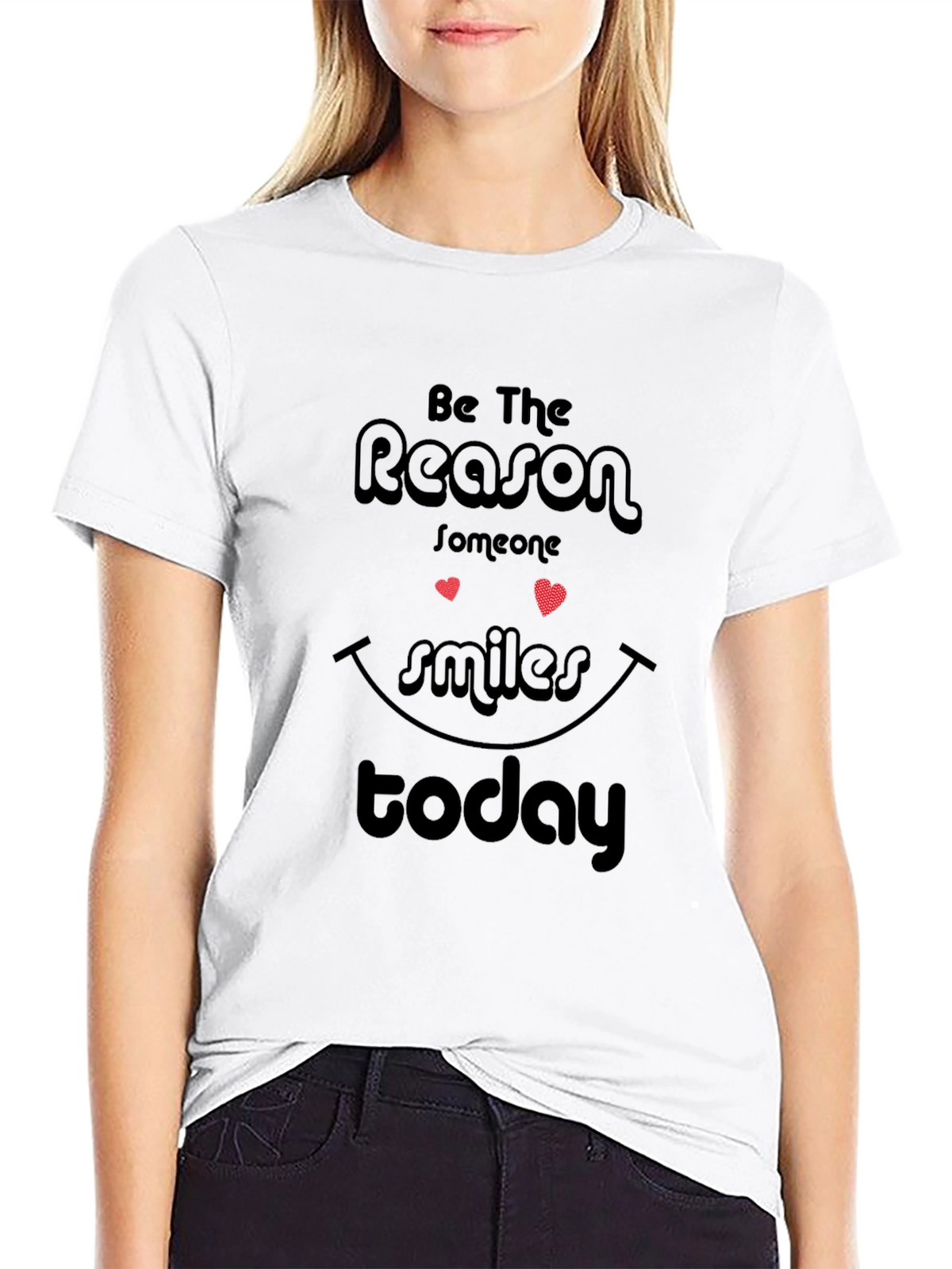 Inspirational Reason to Smile Graphic T-Shirt