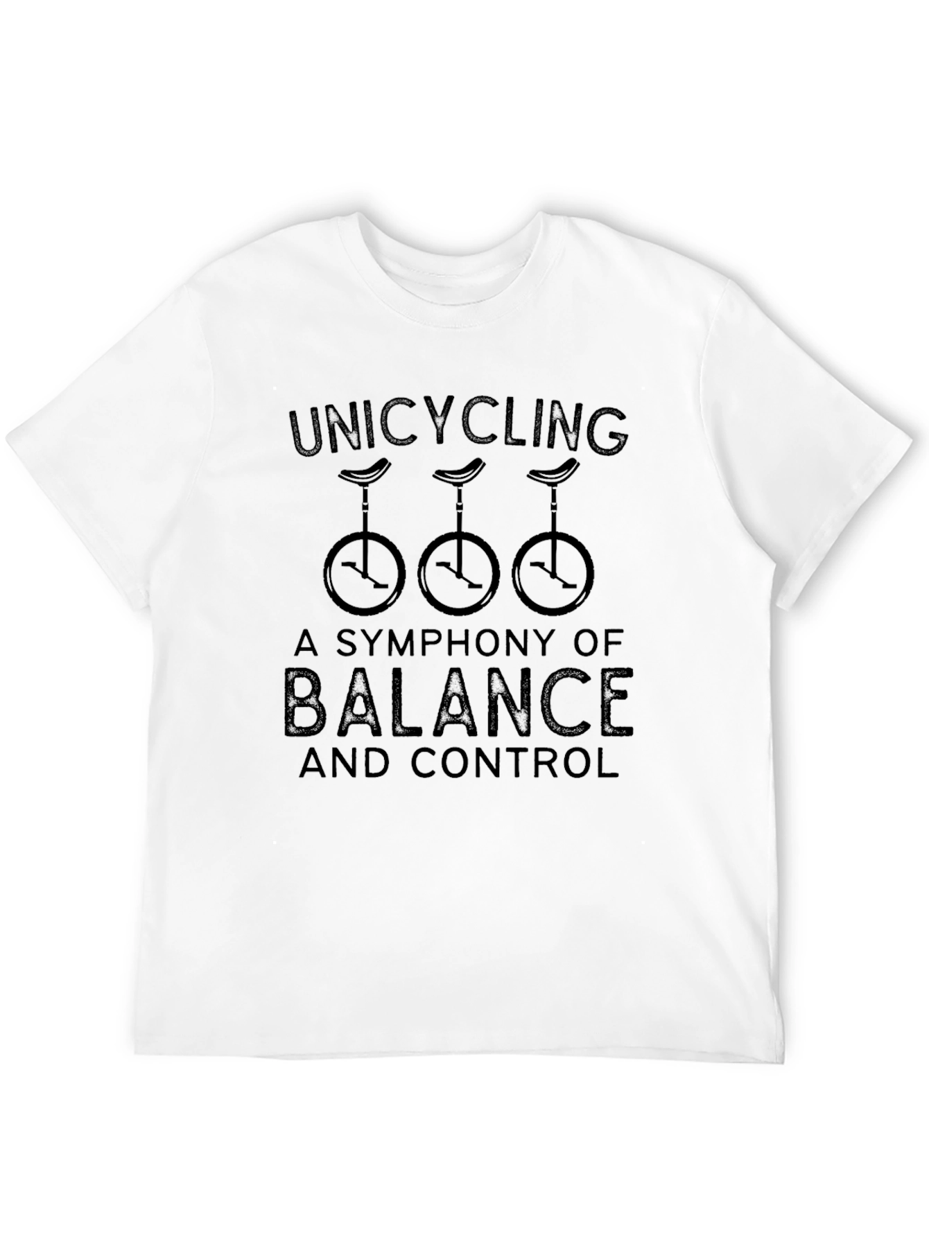Unicycling Balance & Control Graphic Tee