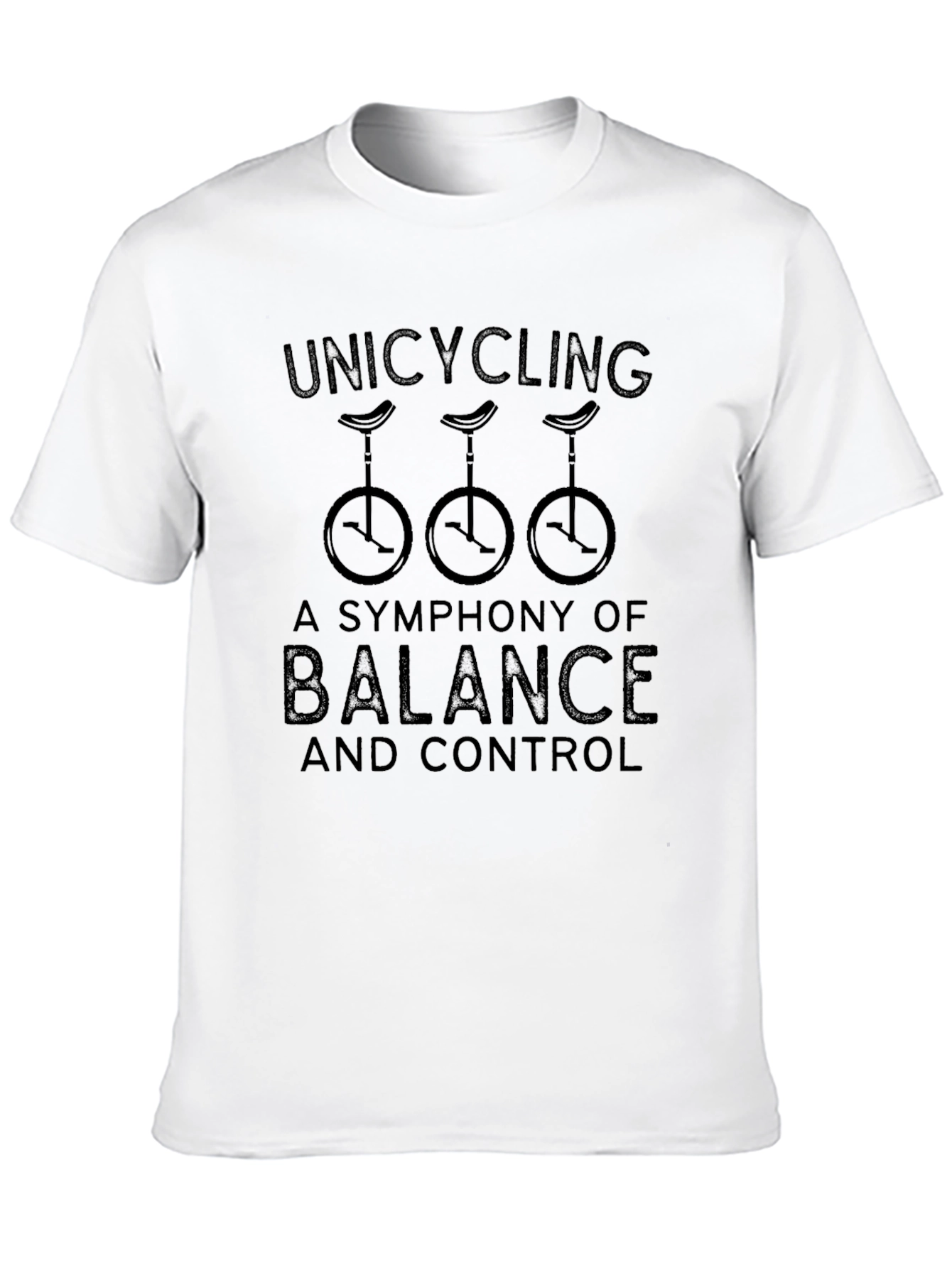Unicycling Balance & Control Graphic Tee
