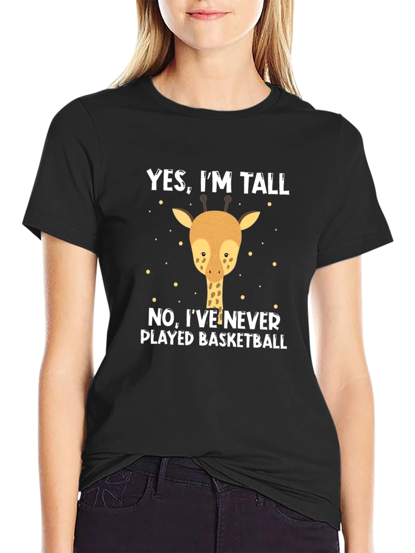 Yes Im Tall Giraffe T-Shirt